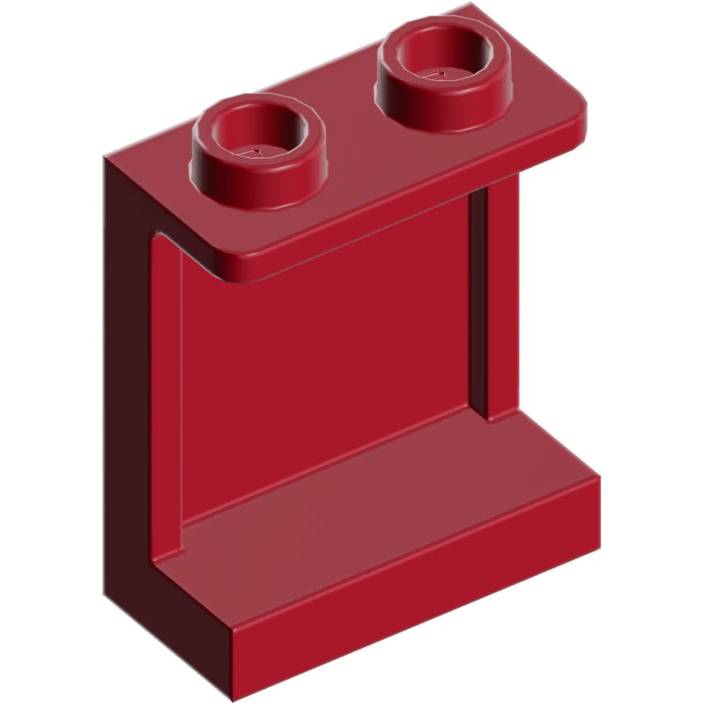 Part 87552 - Panel 1 x 2 x 2 with Side Supports - Hollow Studs