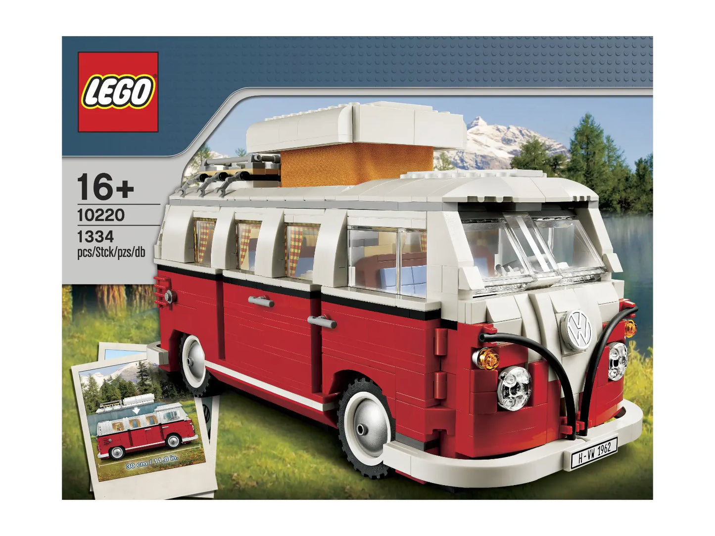 Instruction 10220-1 - Volkswagen T1 Camper Van (VW Bus)