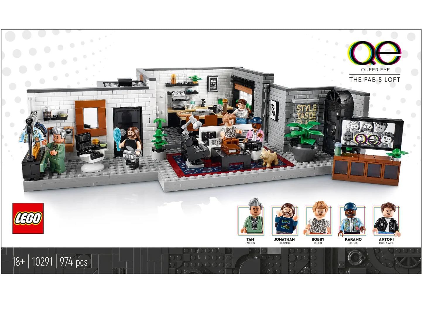 Instruction 10291-1 - Queer Eye – The Fab 5 Loft