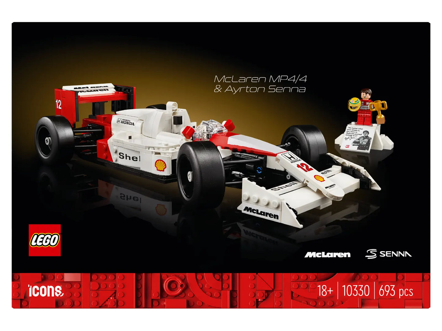 Instruction 10330-1 - McLaren MP4/4 & Ayrton Senna