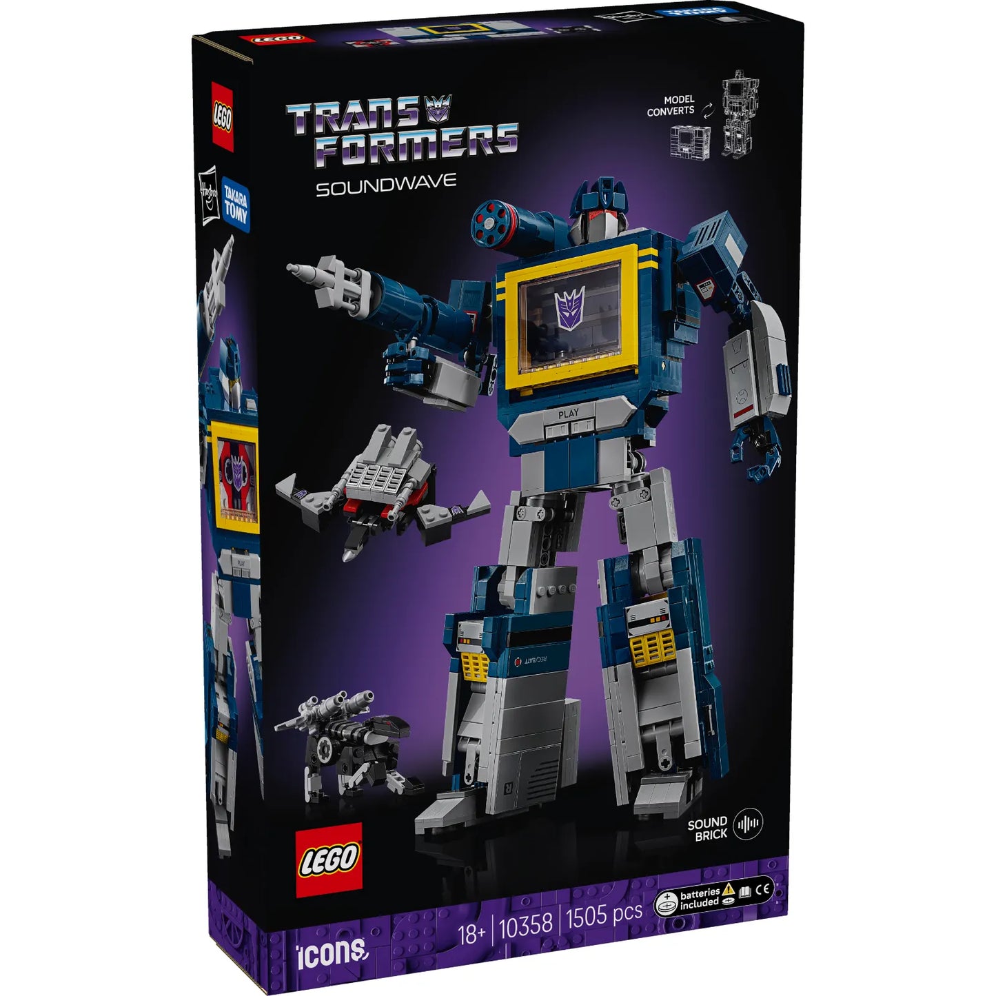 Original box 10358 - Soundwave