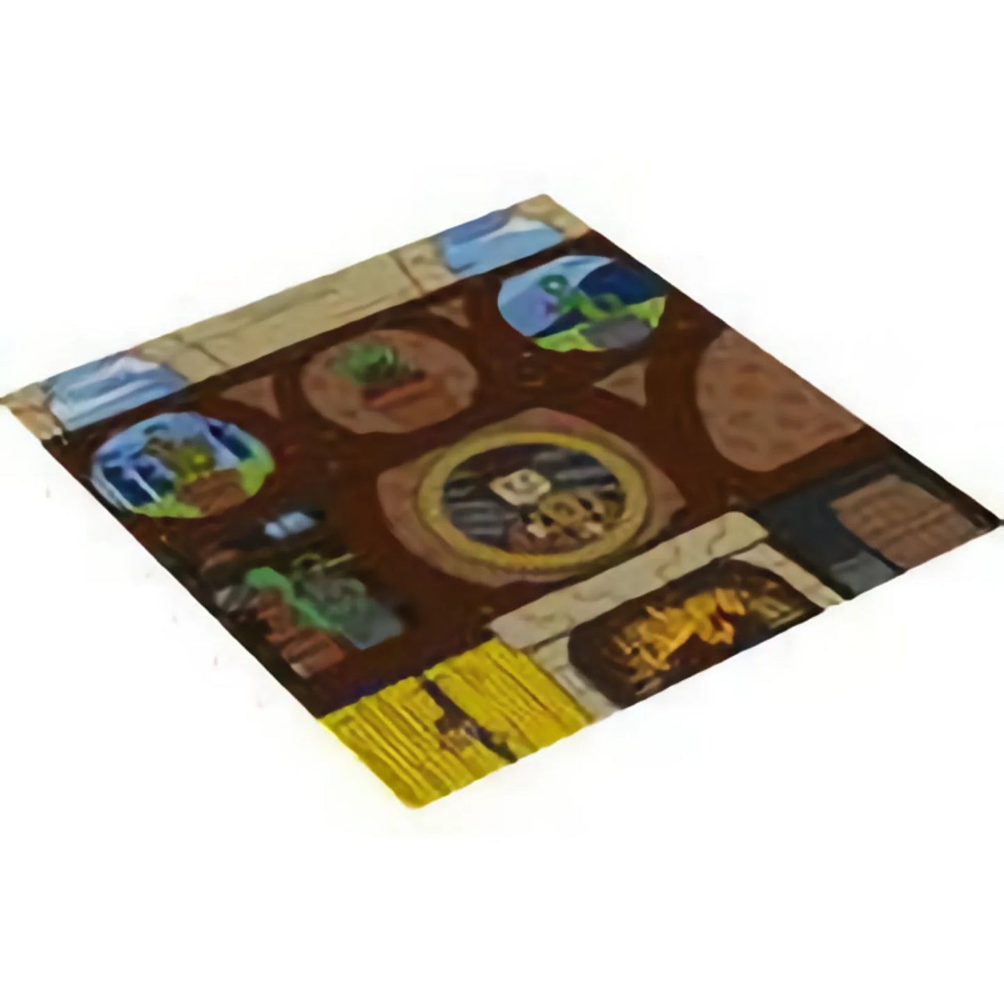 Part 104684 - Plastic 3D Backdrop with Hufflepuff Common Room Pattern