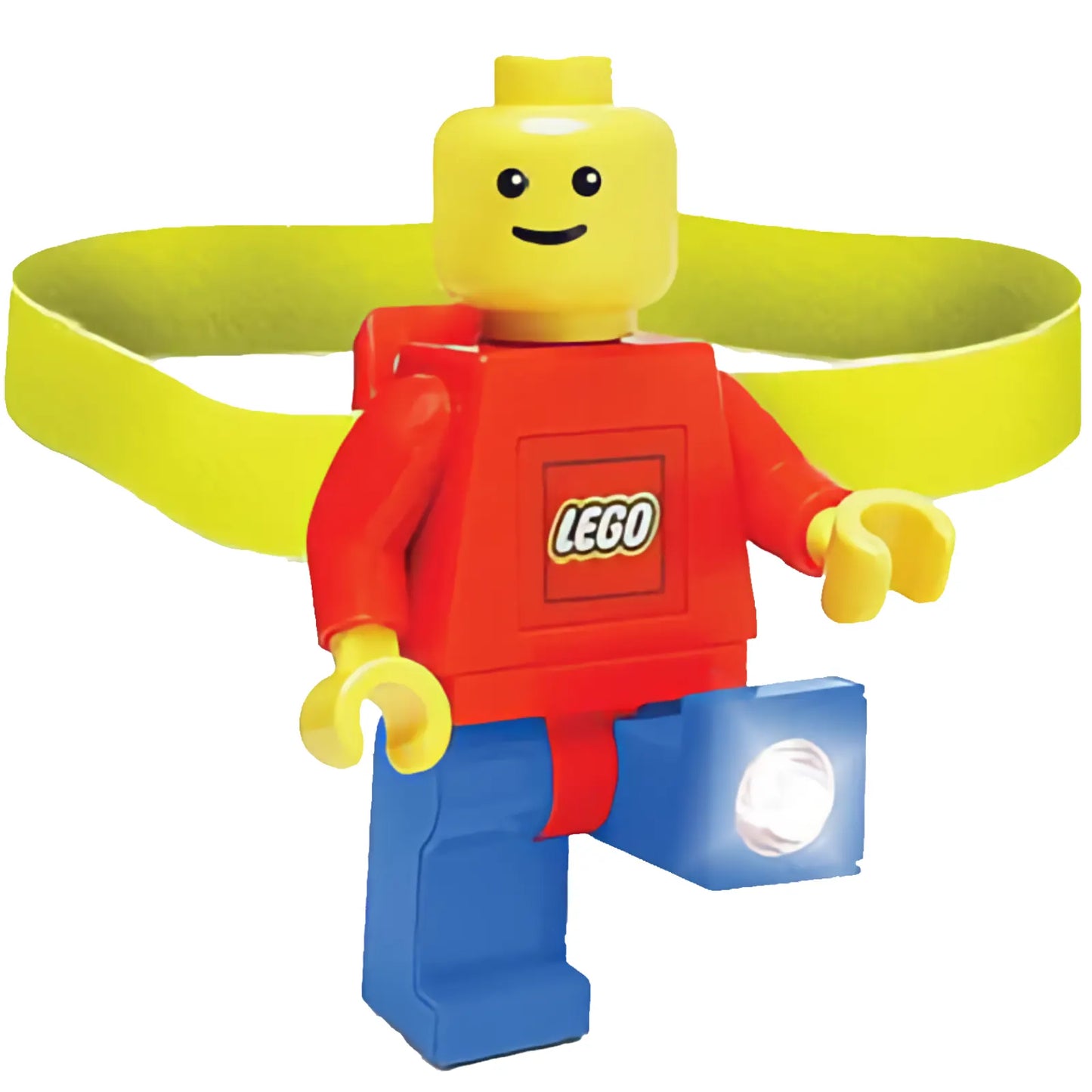 Gear headlamp1 - Head Lamp, Minifigure LED Headlamp Torch - Red Torso