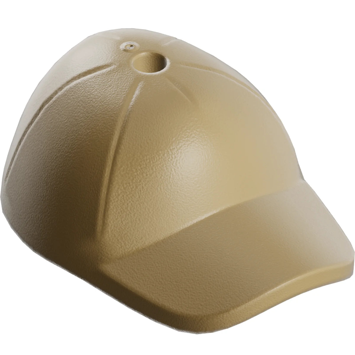 Part 11303 - Minifigure, Headgear Cap - Short Curved Bill with Seams and Hole on Top
