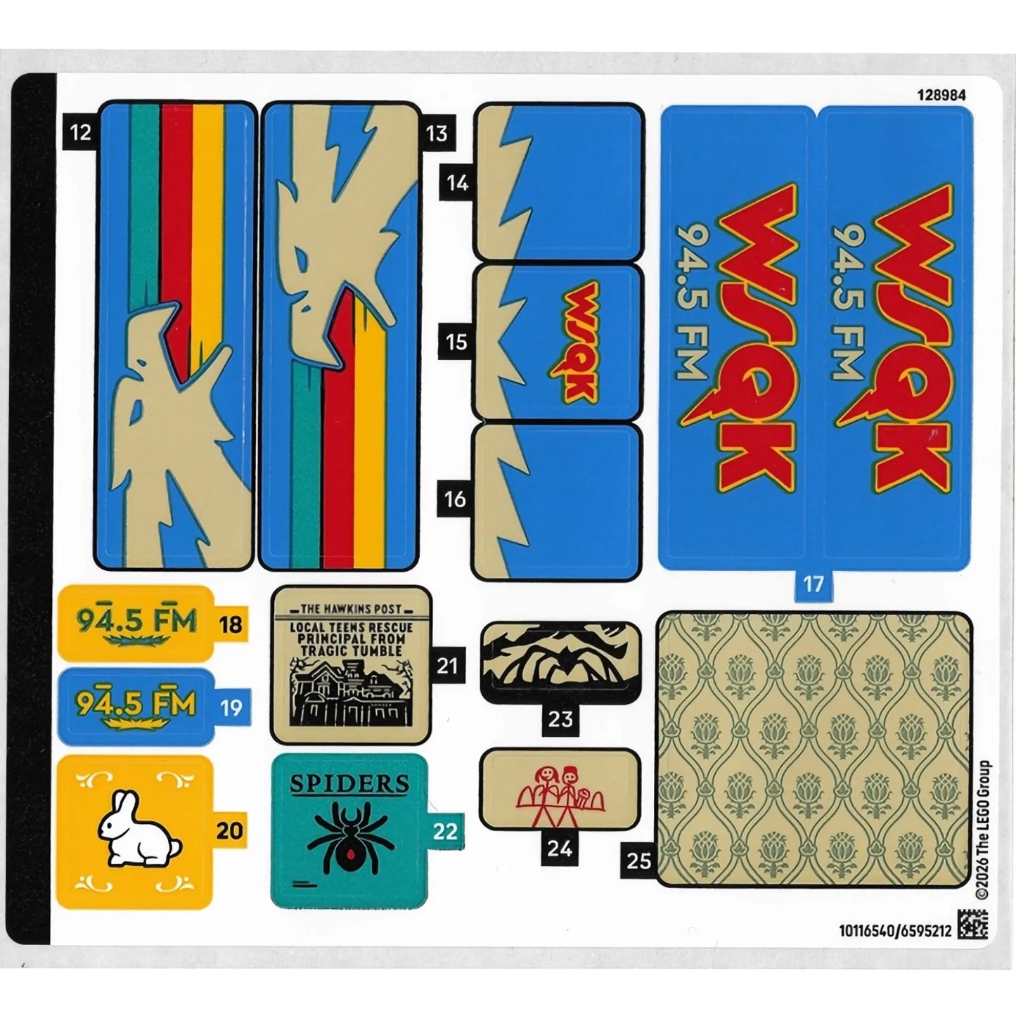 Part 11370stk02 - Sticker Sheet for Set 11370, Sheet 2 - (10116540/6595212)