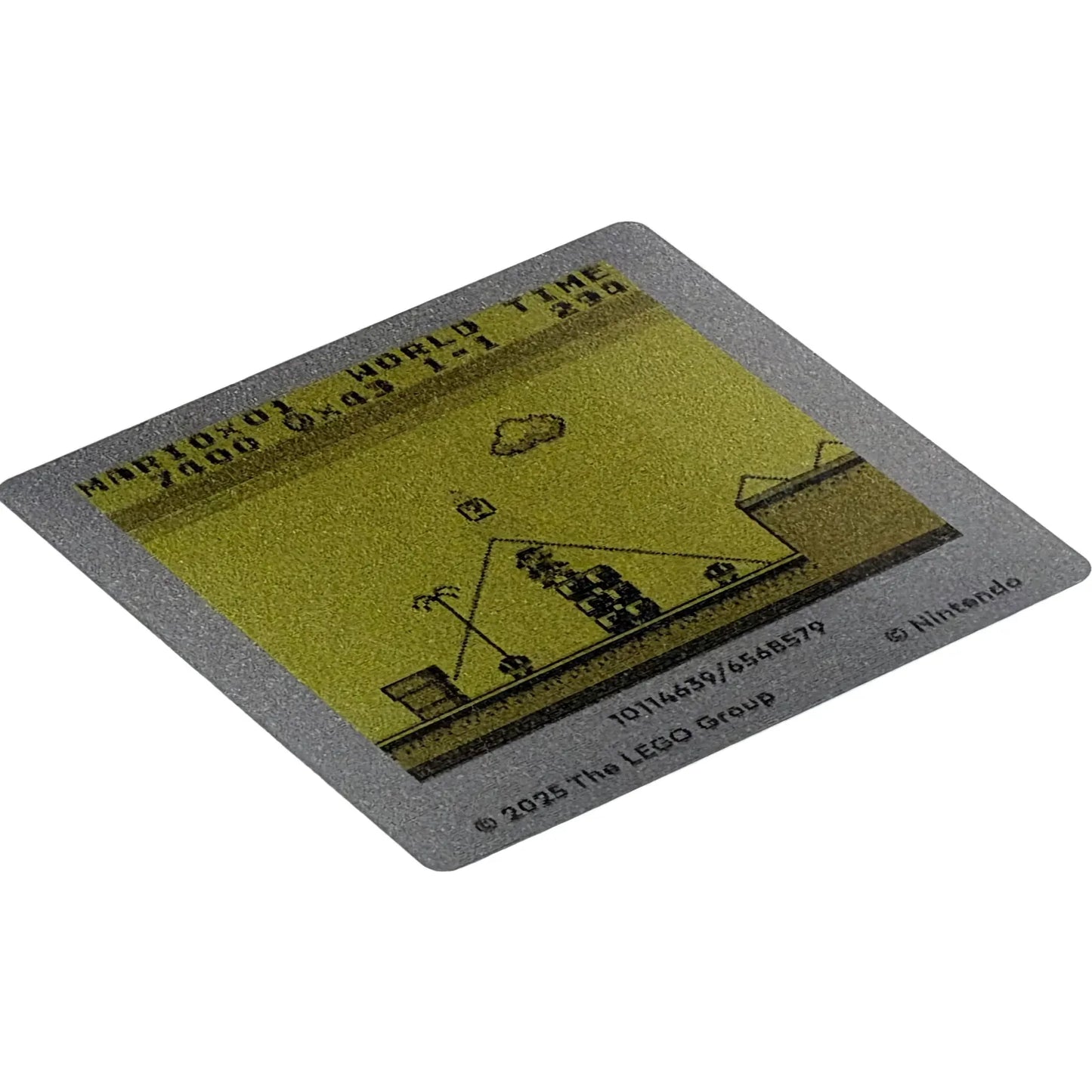 Part 114639 - Plastic Game Boy Screen with Nintendo Super Mario Land Game Pattern