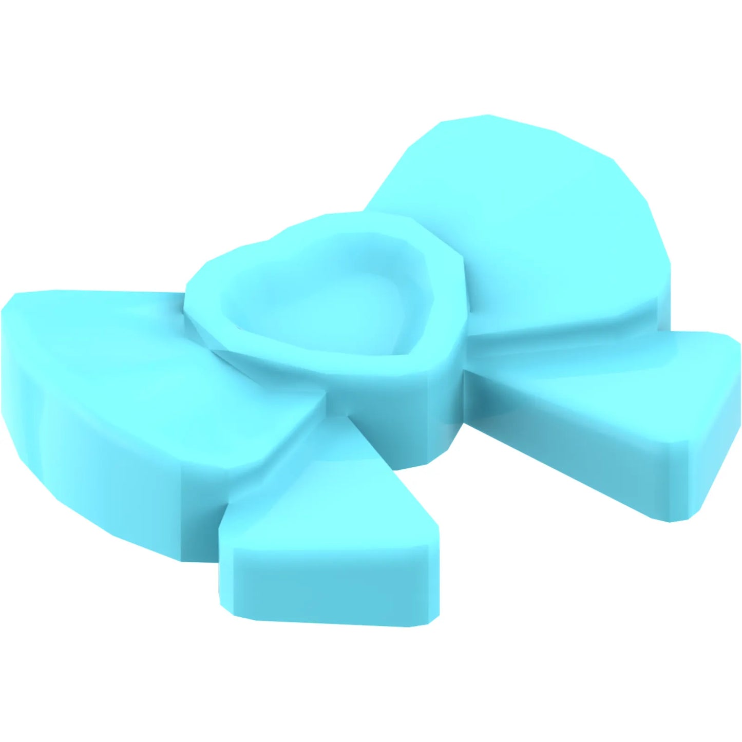 Part 11618 - Friends Accessories Hair Decoration, Bow with Heart, Long Ribbon, and Small Pin