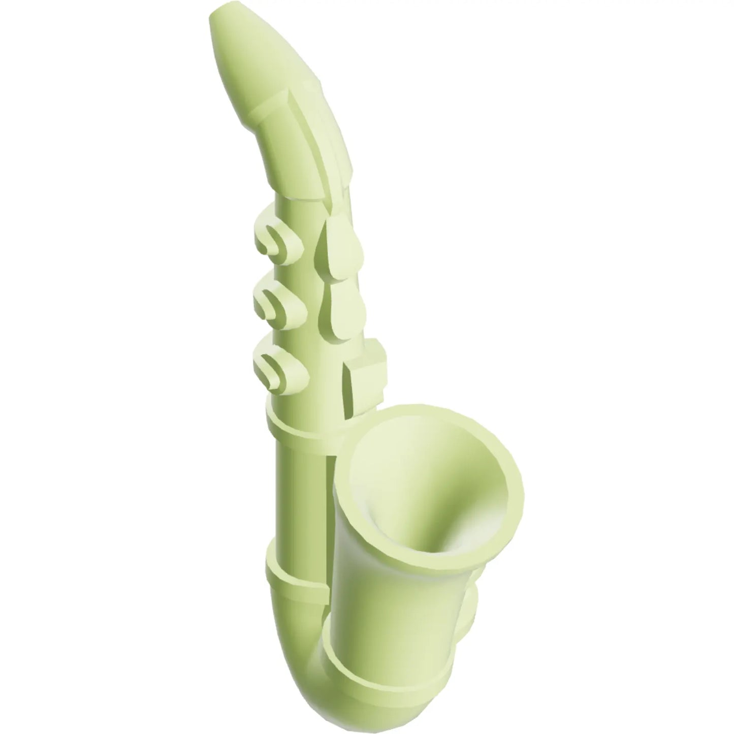 Part 13808 - Minifigure, Utensil Musical Instrument, Saxophone