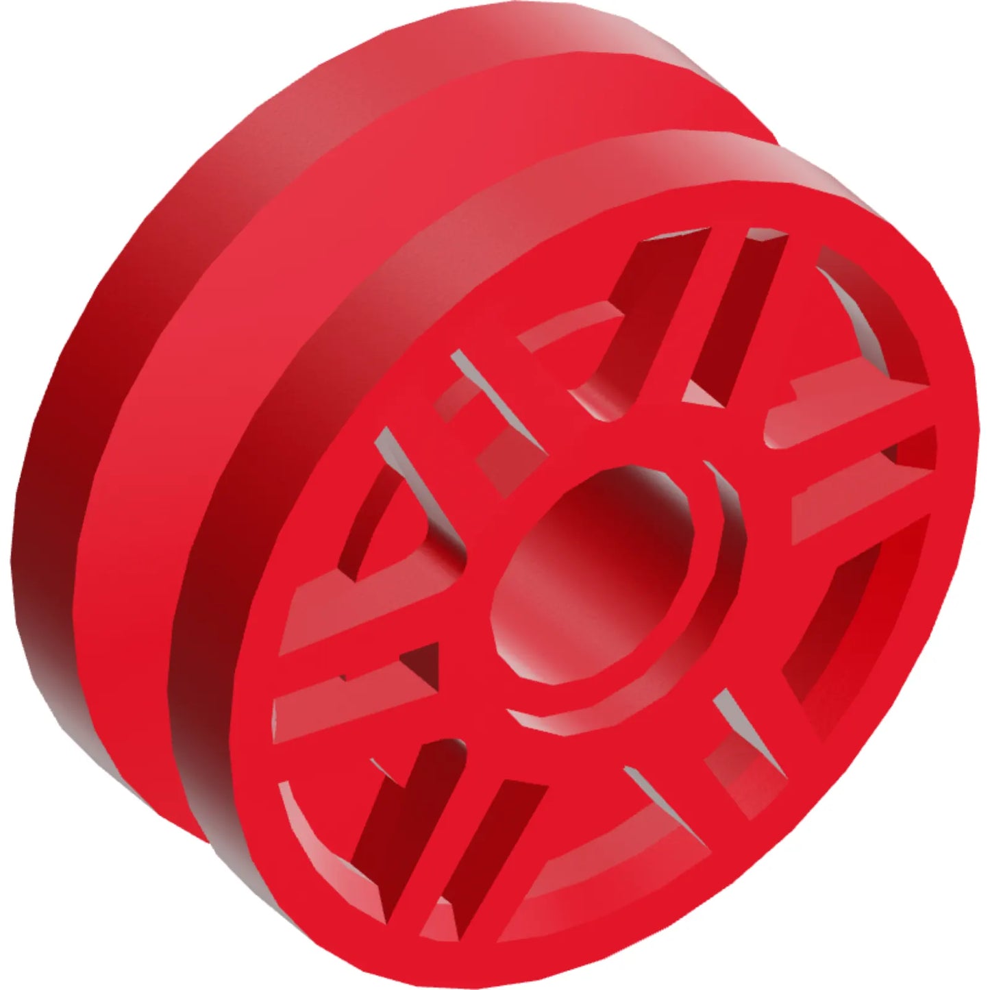 Part 13971 - Wheel 18mm D. x 8mm with Fake Bolts and Deep Spokes with Inner Ring