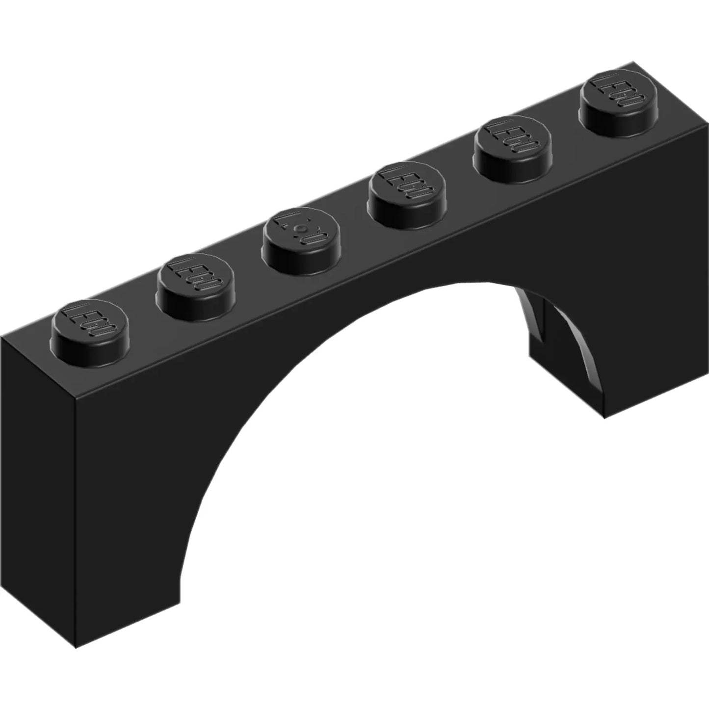 Part 15254 - Arch 1 x 6 x 2 - Medium Thick Top without Reinforced Underside