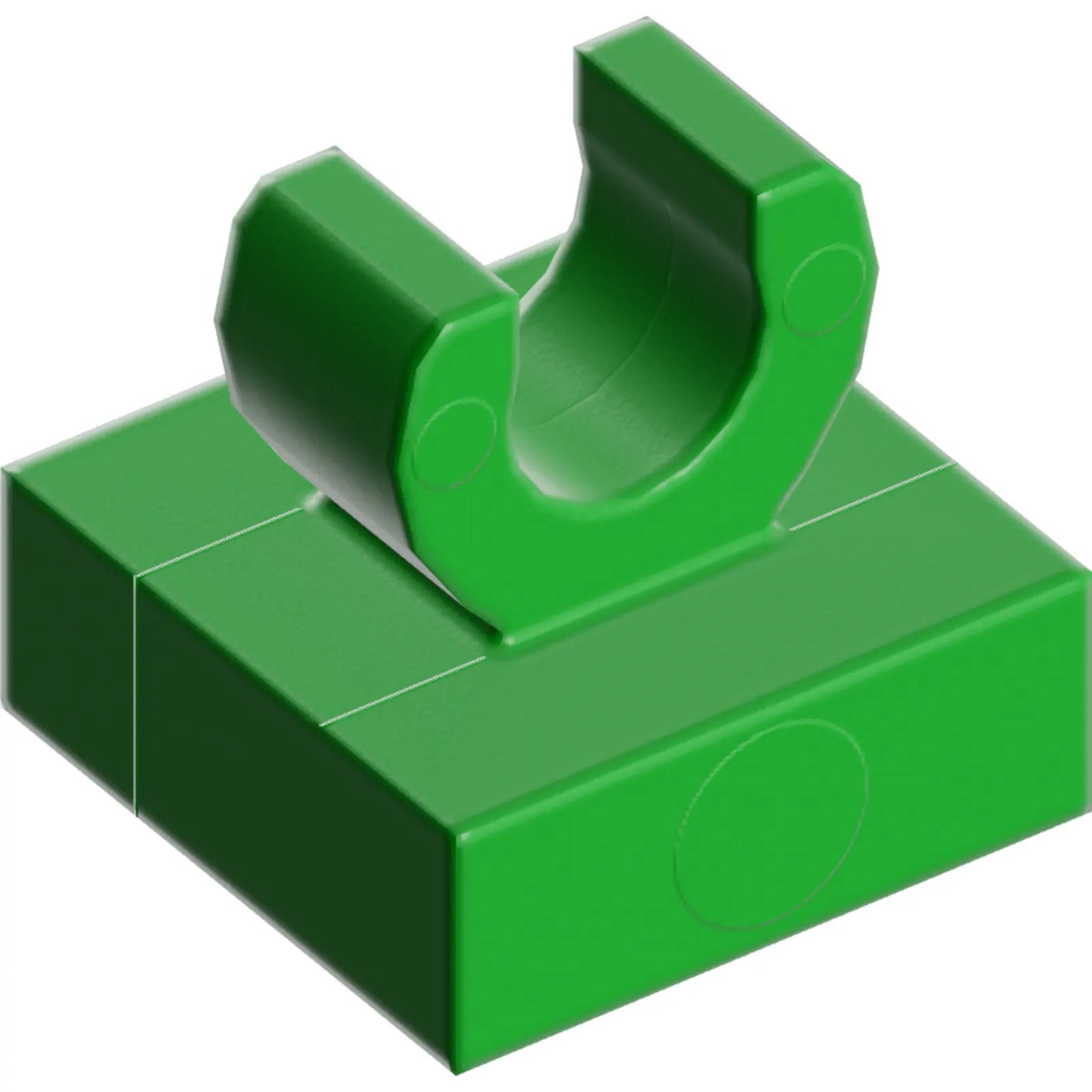 Part 15712 - Tile, Modified 1 x 1 with Open O Clip