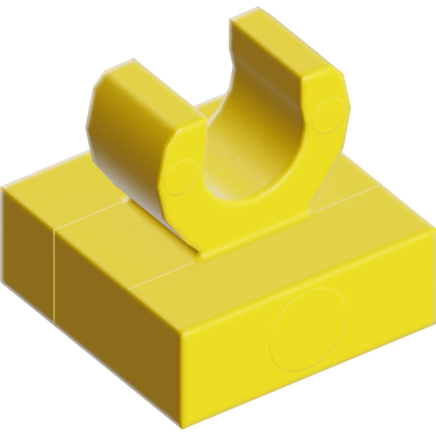 Part 15712 - Tile, Modified 1 x 1 with Open O Clip