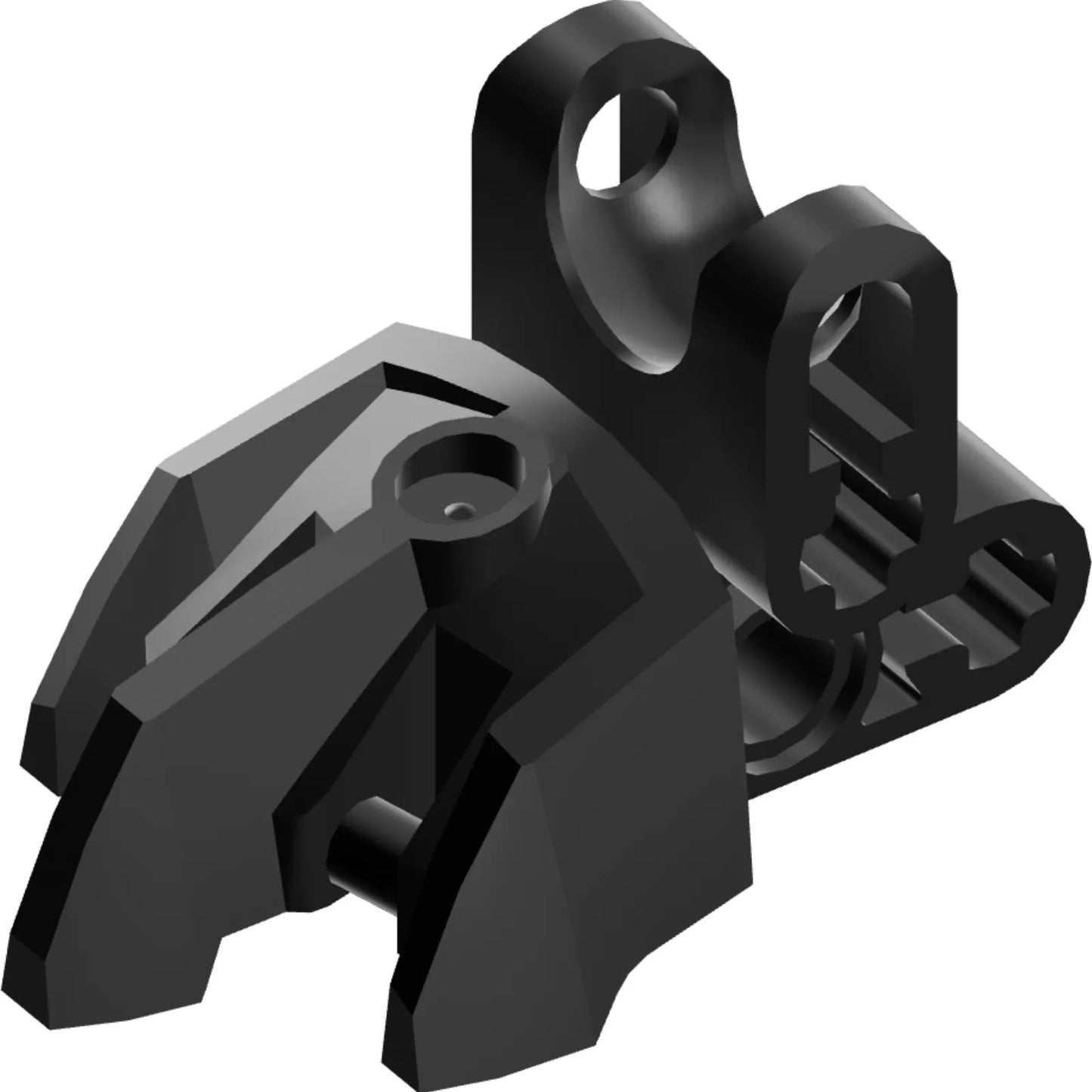 Part 15976 - Hero Factory Foot with Three Short Claws and Ball Joint Socket
