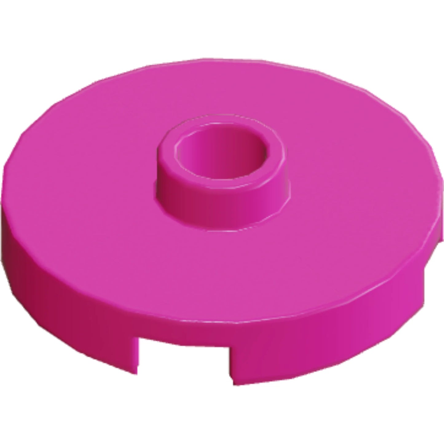 Part 18674 - Tile, Round 2 x 2 with Open Stud