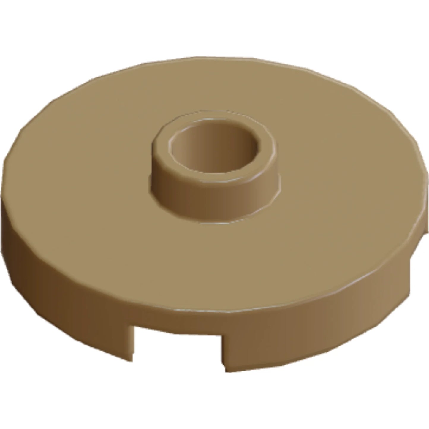 Part 18674 - Tile, Round 2 x 2 with Open Stud
