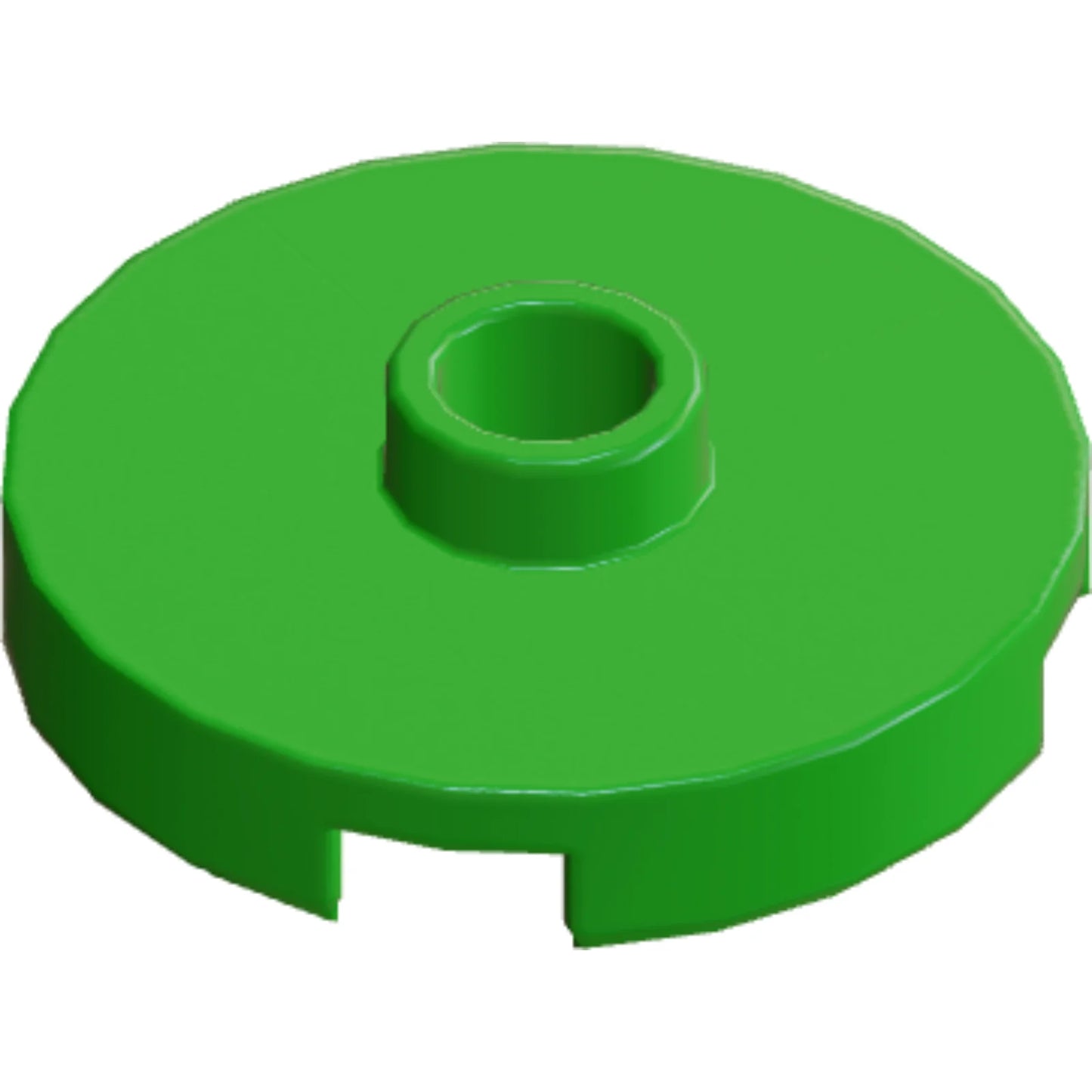 Part 18674 - Tile, Round 2 x 2 with Open Stud