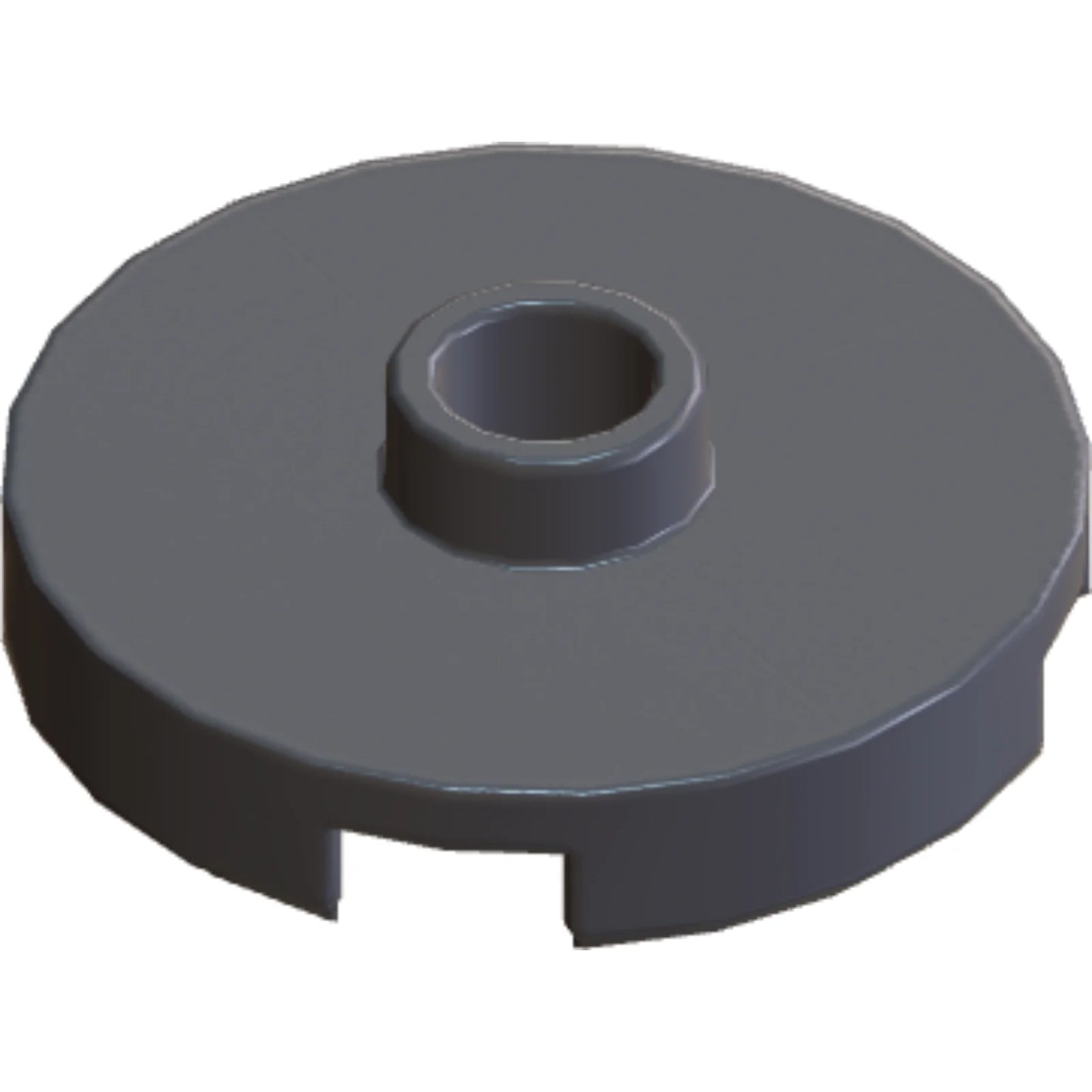 Part 18674 - Tile, Round 2 x 2 with Open Stud