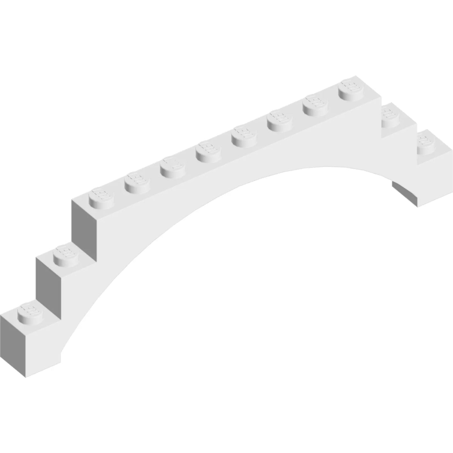 Part 18838 - Arch 1 x 12 x 3 Raised Arch with 5 Cross Supports