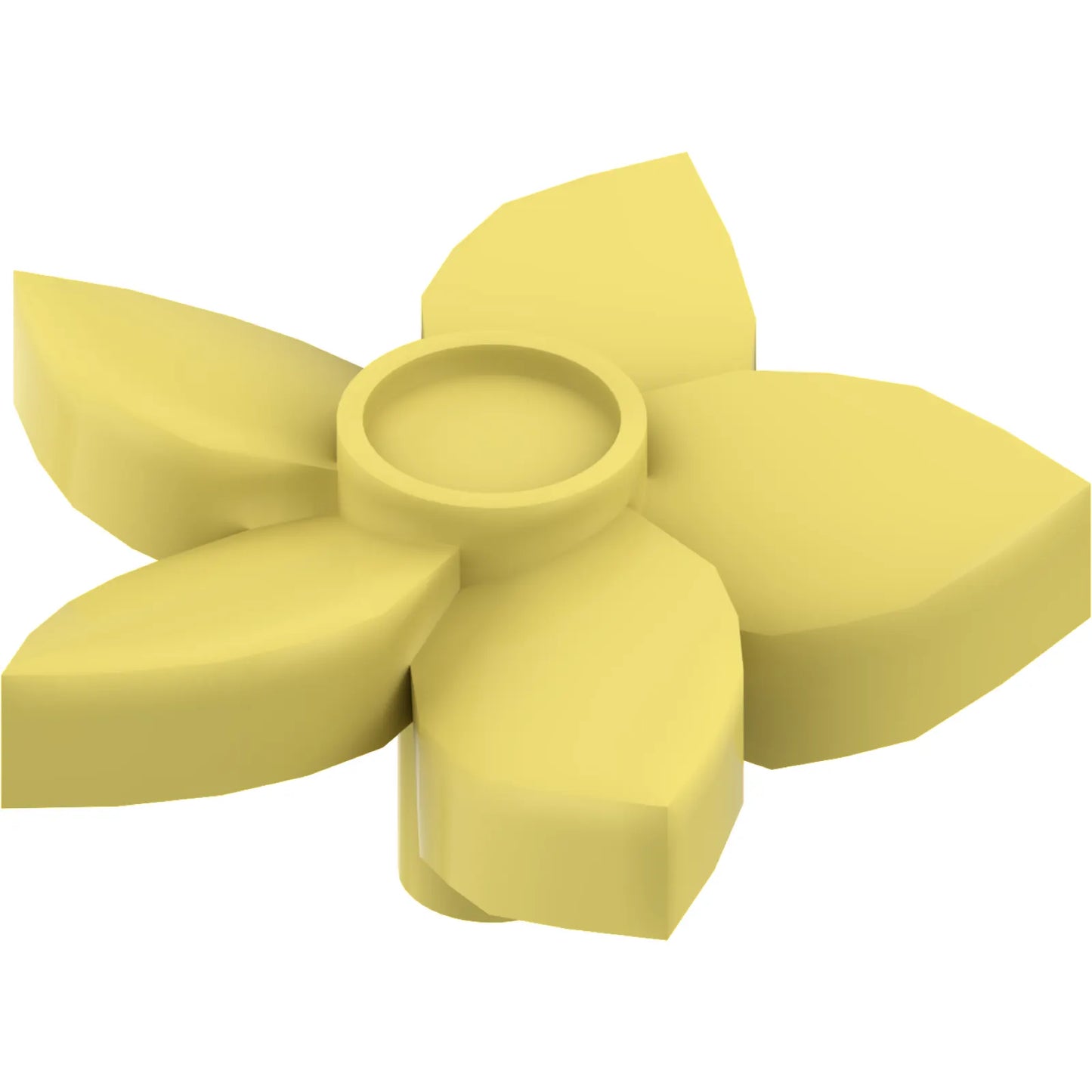 Teil 18853 - Friends Accessories Haarschmuck, Blume mit spitzen Blütenblättern und kleiner Nadel