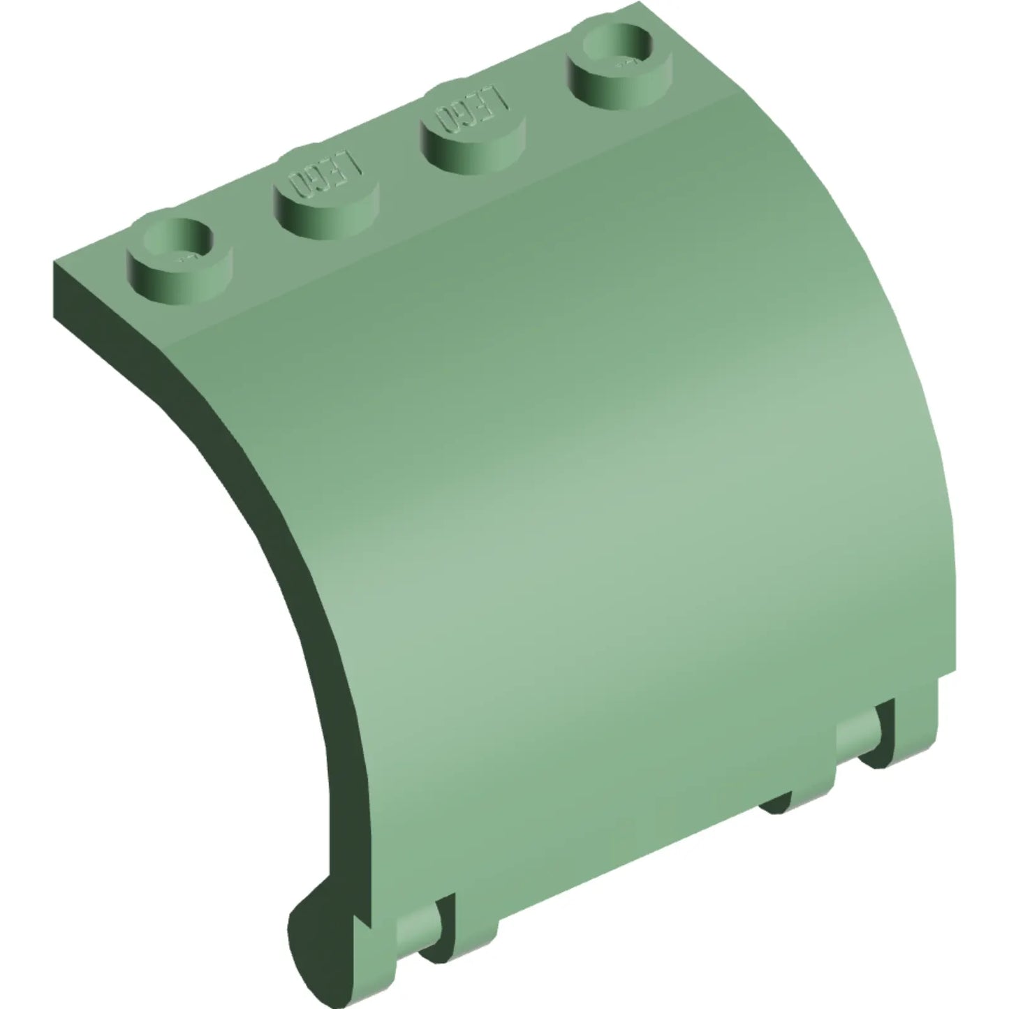 Part 18910 - Panel 3 x 4 x 3 Curved with Double Clip Hinge