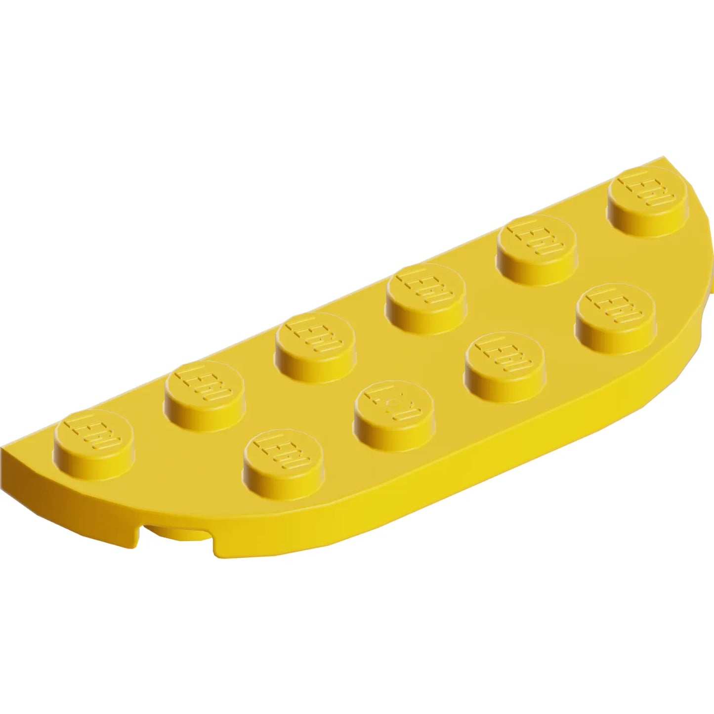 Part 18980 - Plate, Round Corner 2 x 6 Double