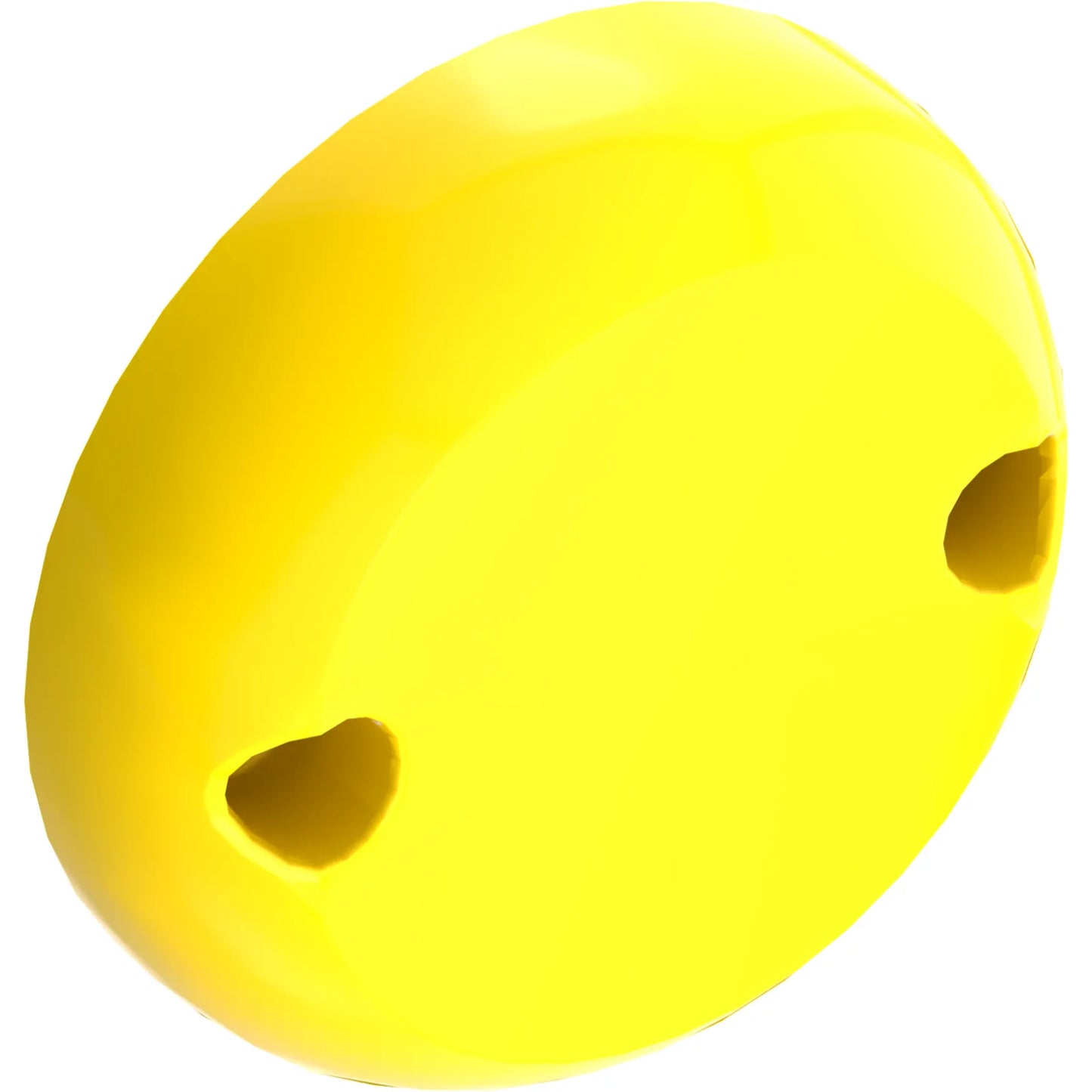 Part 1974 - Cylinder Hemisphere 7 x 7 Flat (Pod Half) with 2 Pin Holes