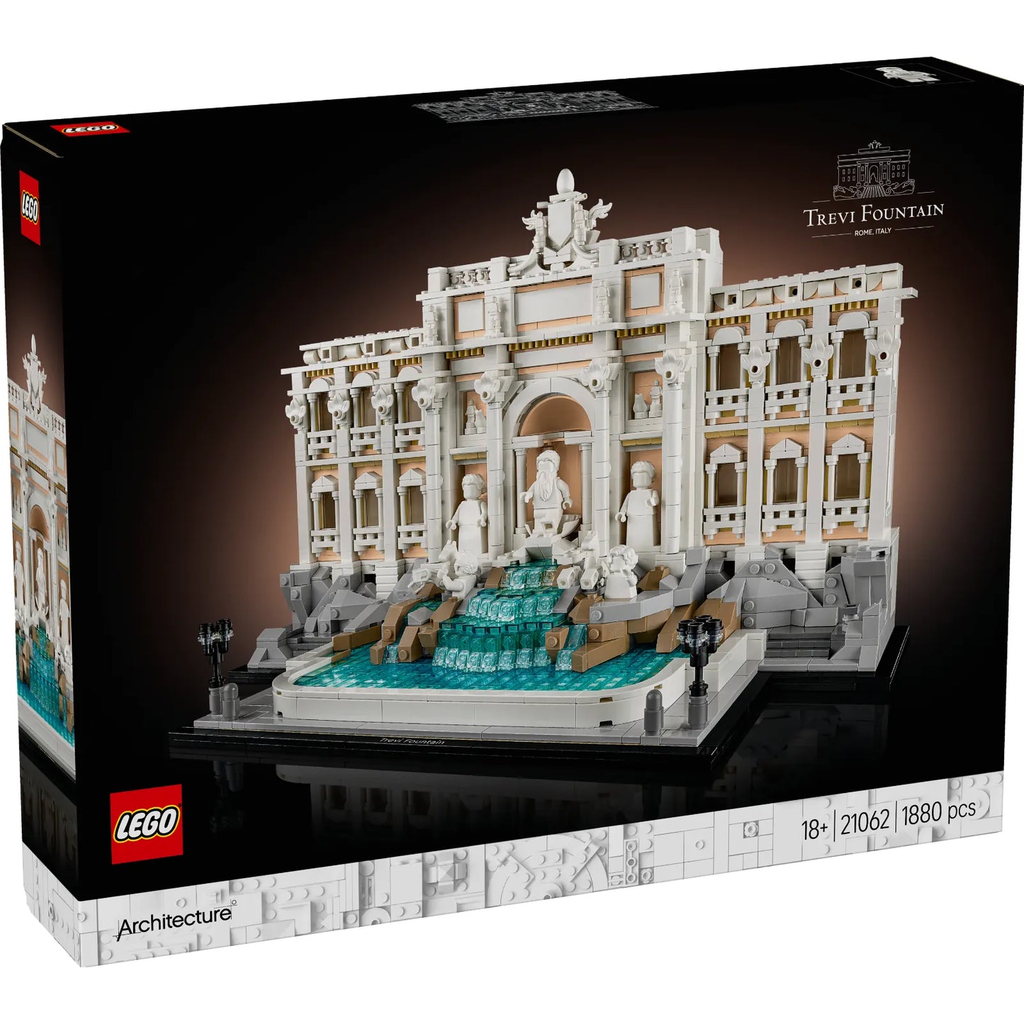 Original box 21062-1 - Trevi Fountain