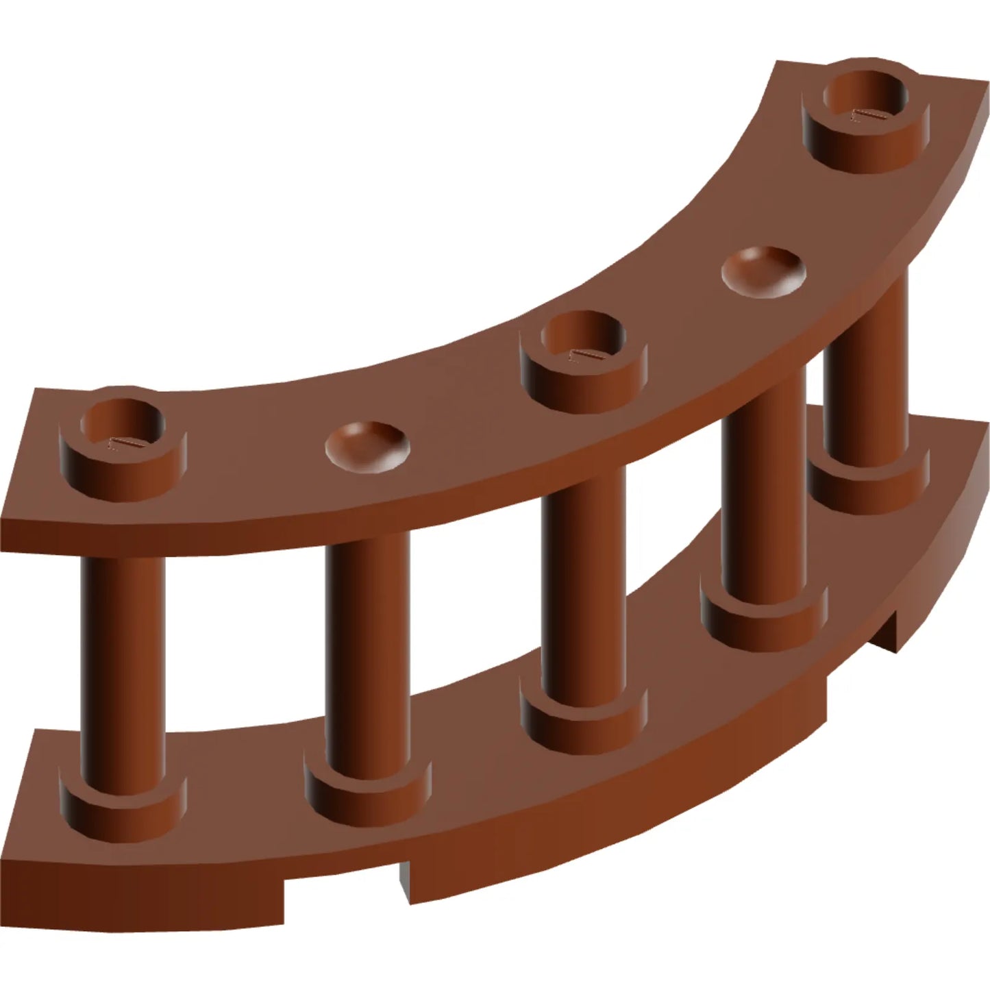 Part 21229 - Fence 4 x 4 x 2 Quarter Round Spindled with 3 Studs