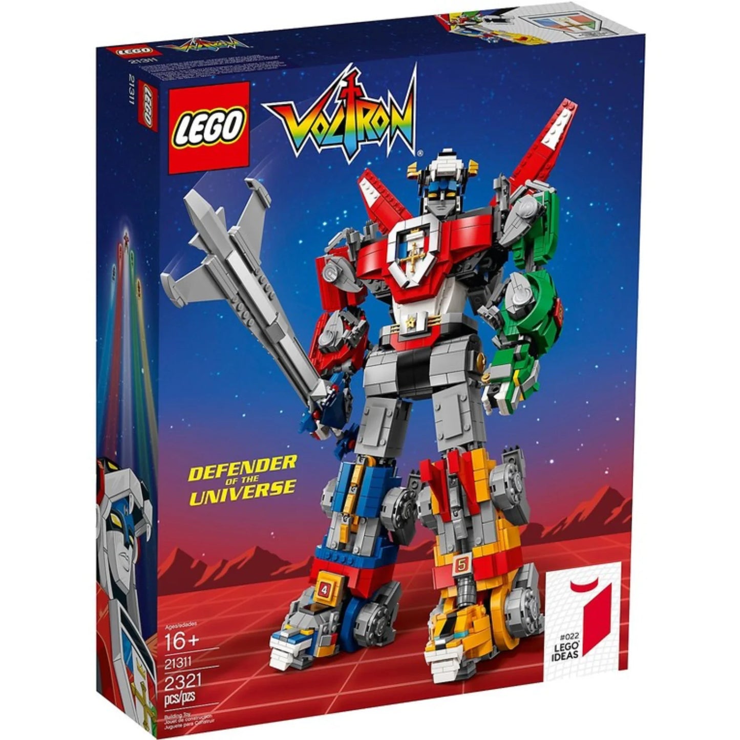 Original box 21311-1 - Voltron