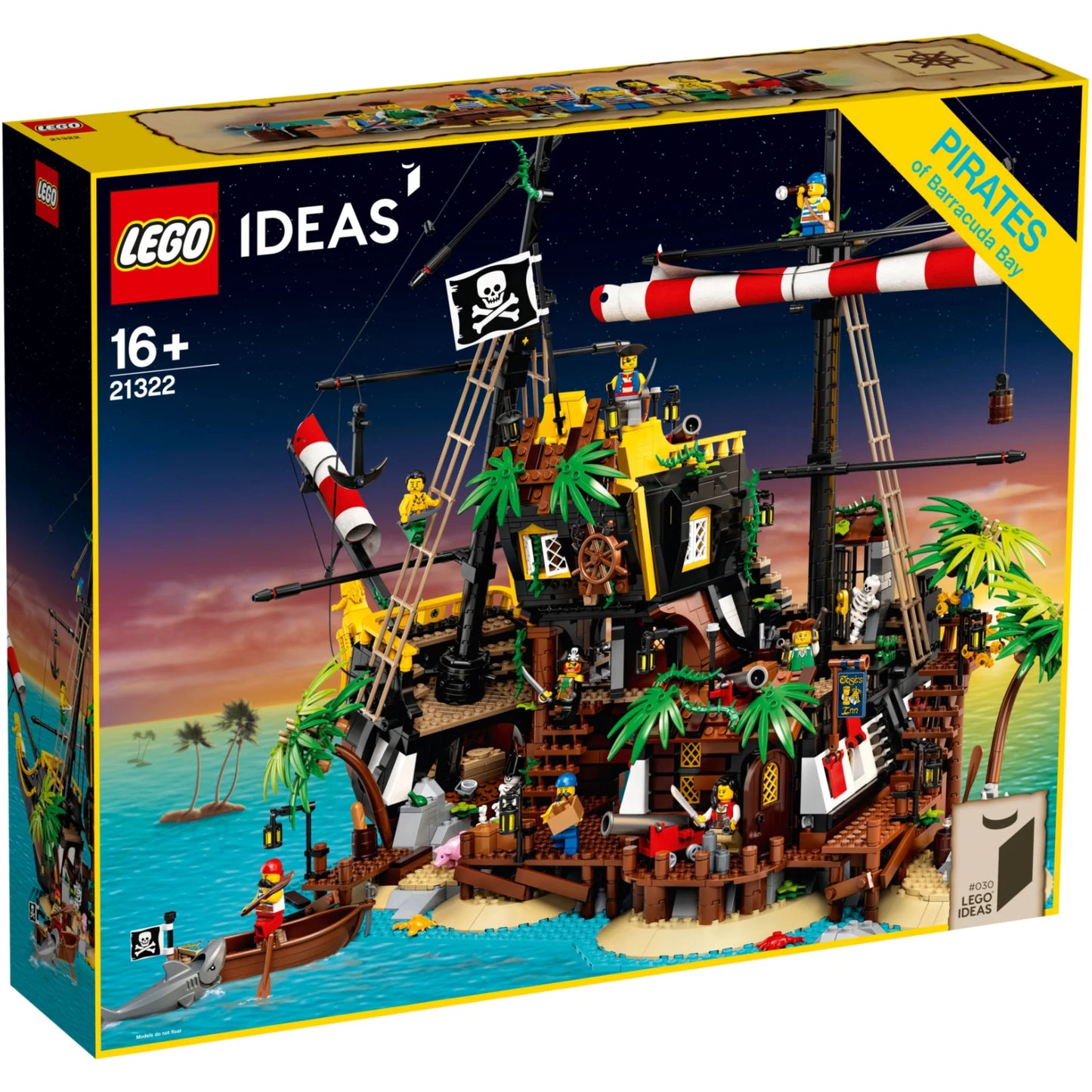 Original box 21322-1 - Pirates of Barracuda Bay