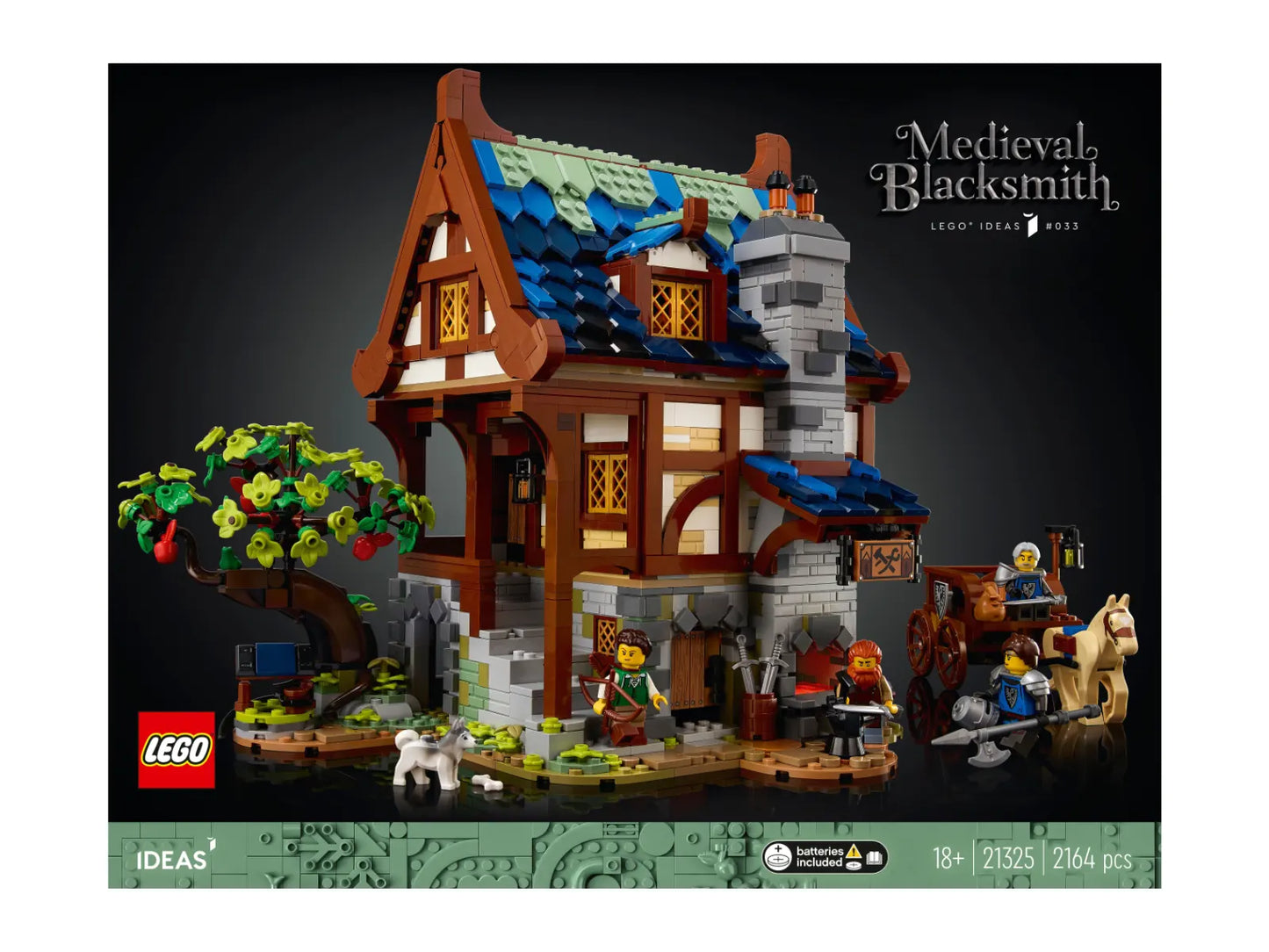 Anleitung 21325-1 - Mittelalterlicher Schmied