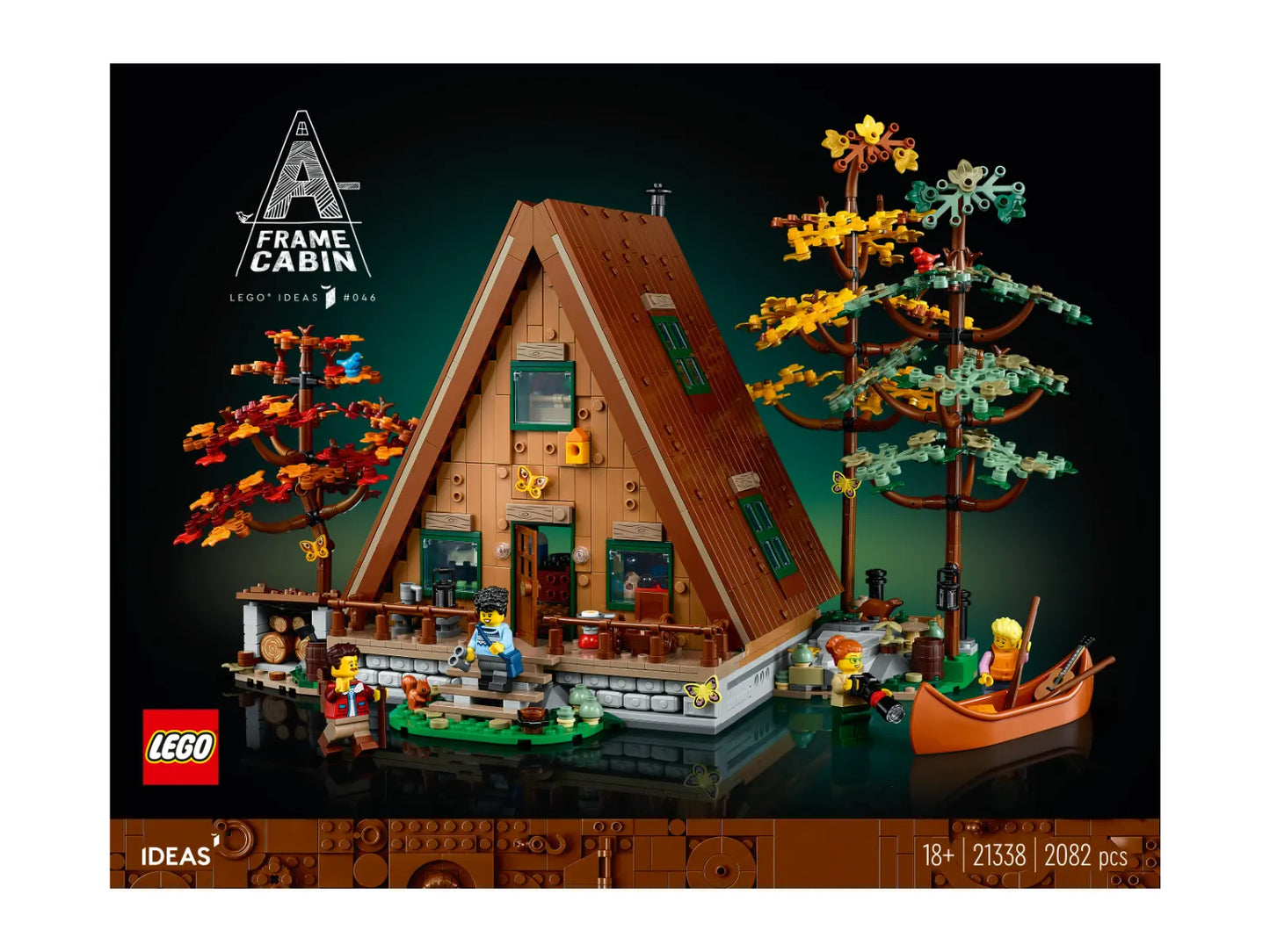 Anleitung 21338-1 - A-Frame-Kabine