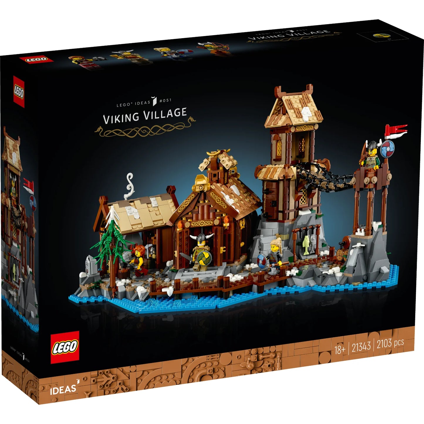 Original box 21343-1 - Viking Village