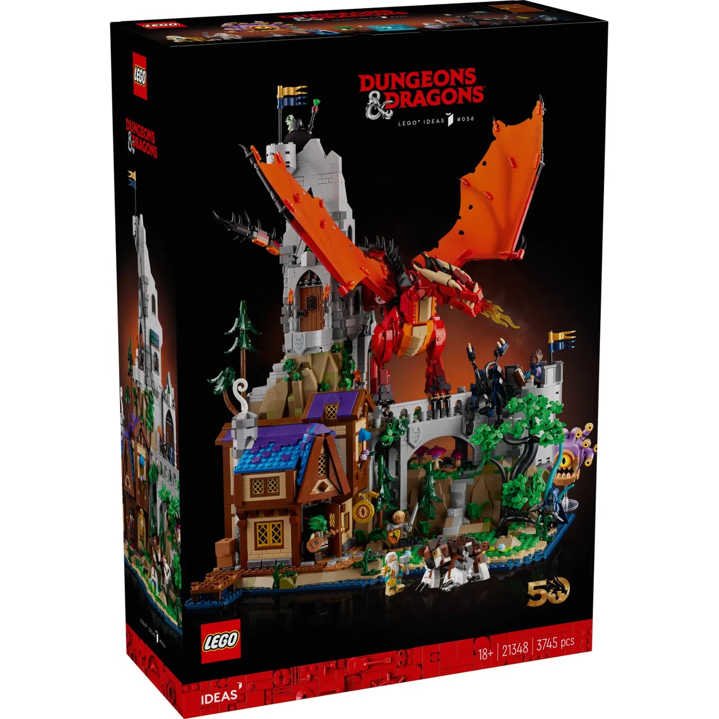 Original box 21348 - Dungeons & Dragons: Red Dragon's Tale