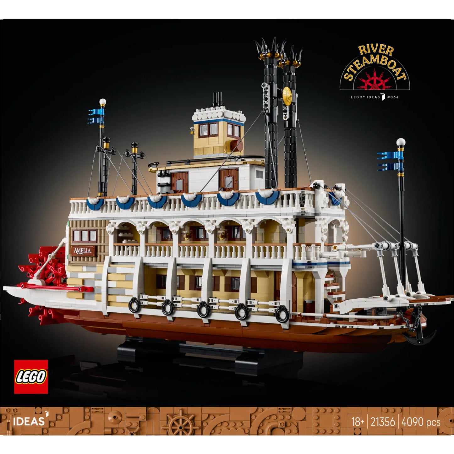 Instruction 21356 - River Steamboat
