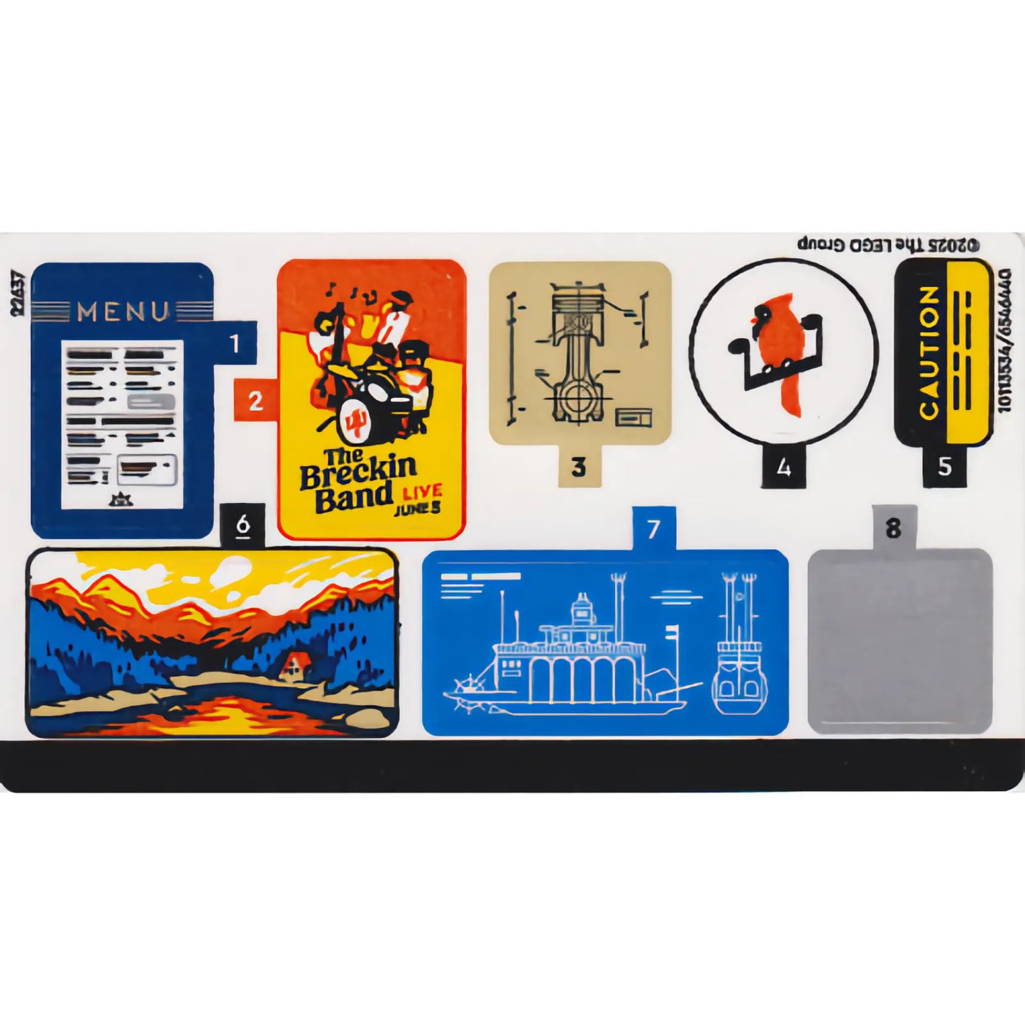 Part 21356stk01 - Sticker Sheet for Set 21356 - (10113534/6546440)