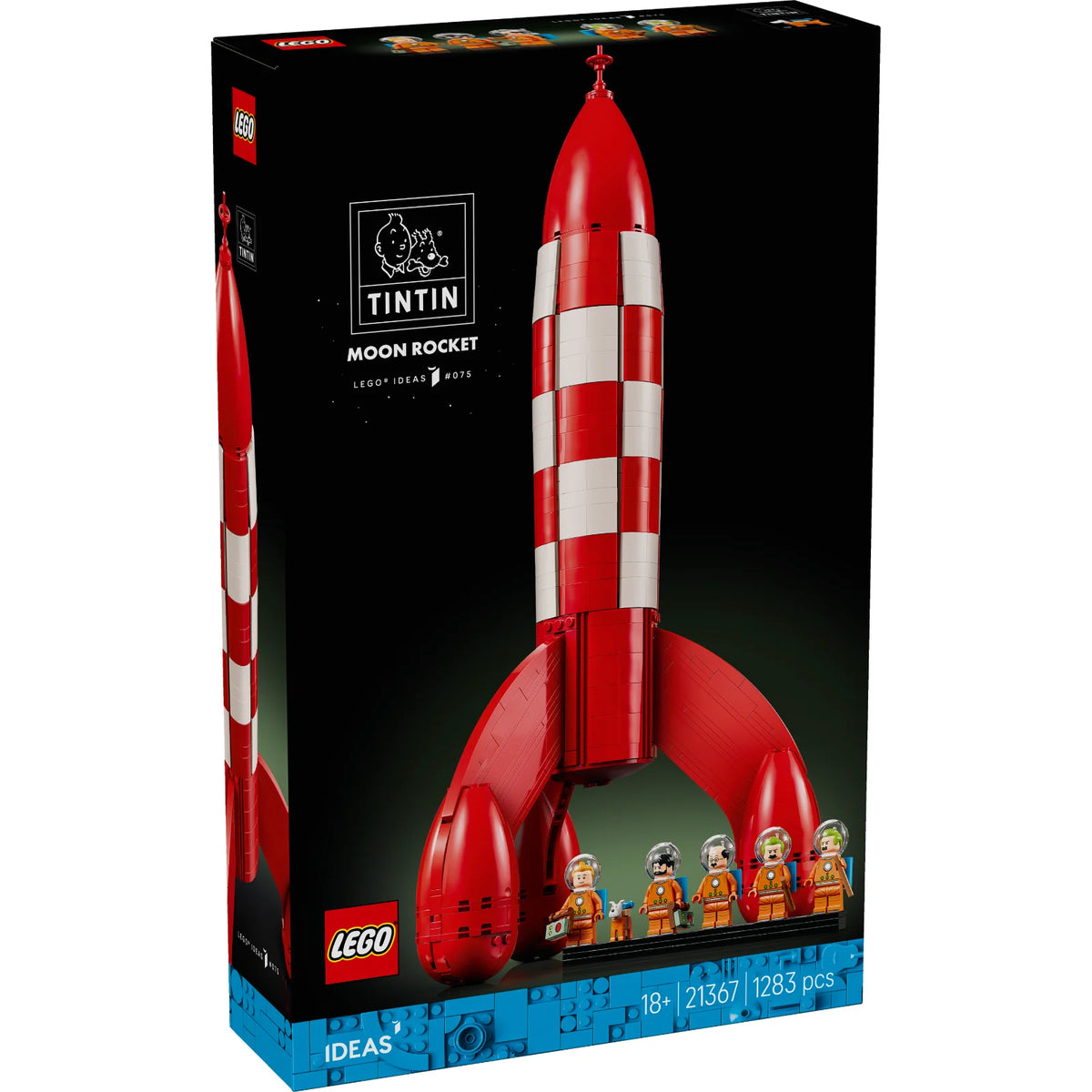 Original box 21367 - Tintin Moon Rocket