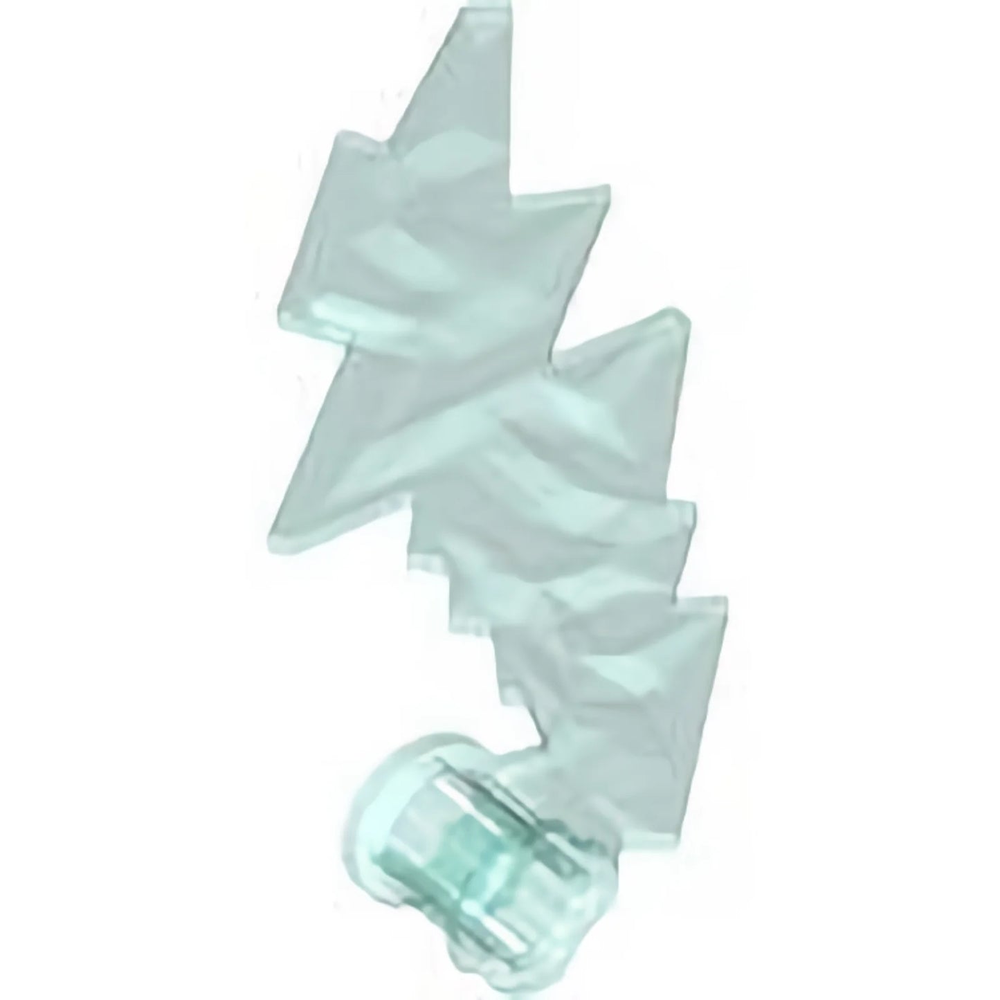 Part 2149 - Wave Angular Lightning Bolt with Axle Hole