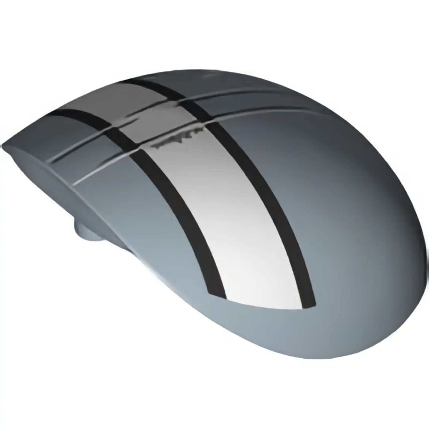 Part 21560pb04 - Large Figure Armor, Round, Smooth with Thick White Horizontal Stripe Pattern