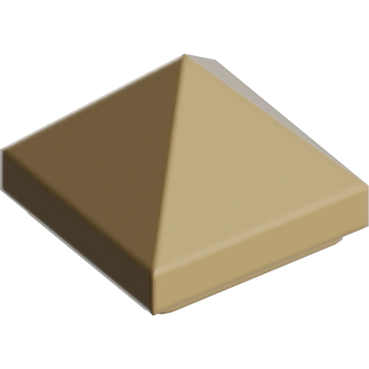 Part 22388 - Slope 45 1 x 1 x 2/3 Quadruple Convex Pyramid