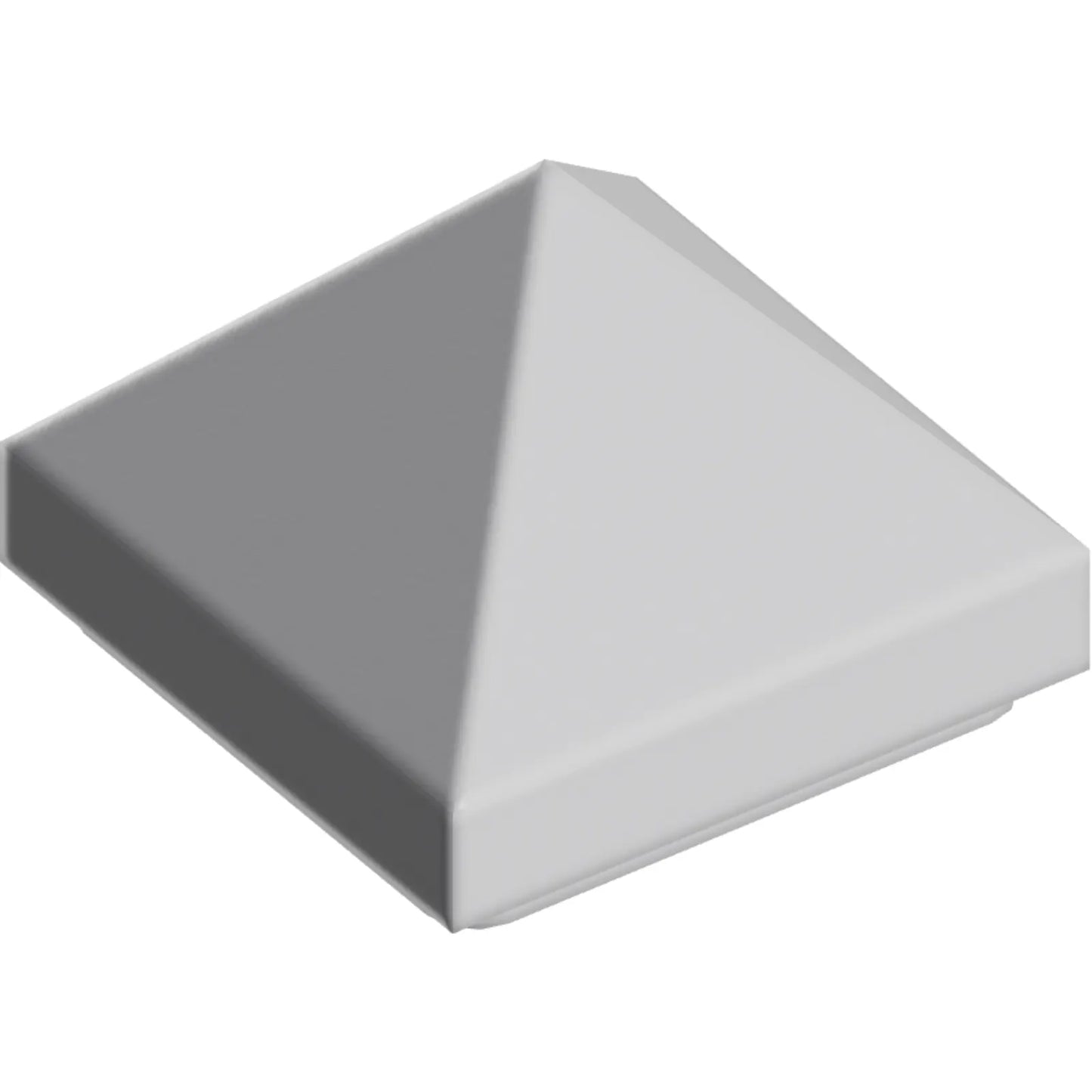 Part 22388 - Slope 45 1 x 1 x 2/3 Quadruple Convex Pyramid