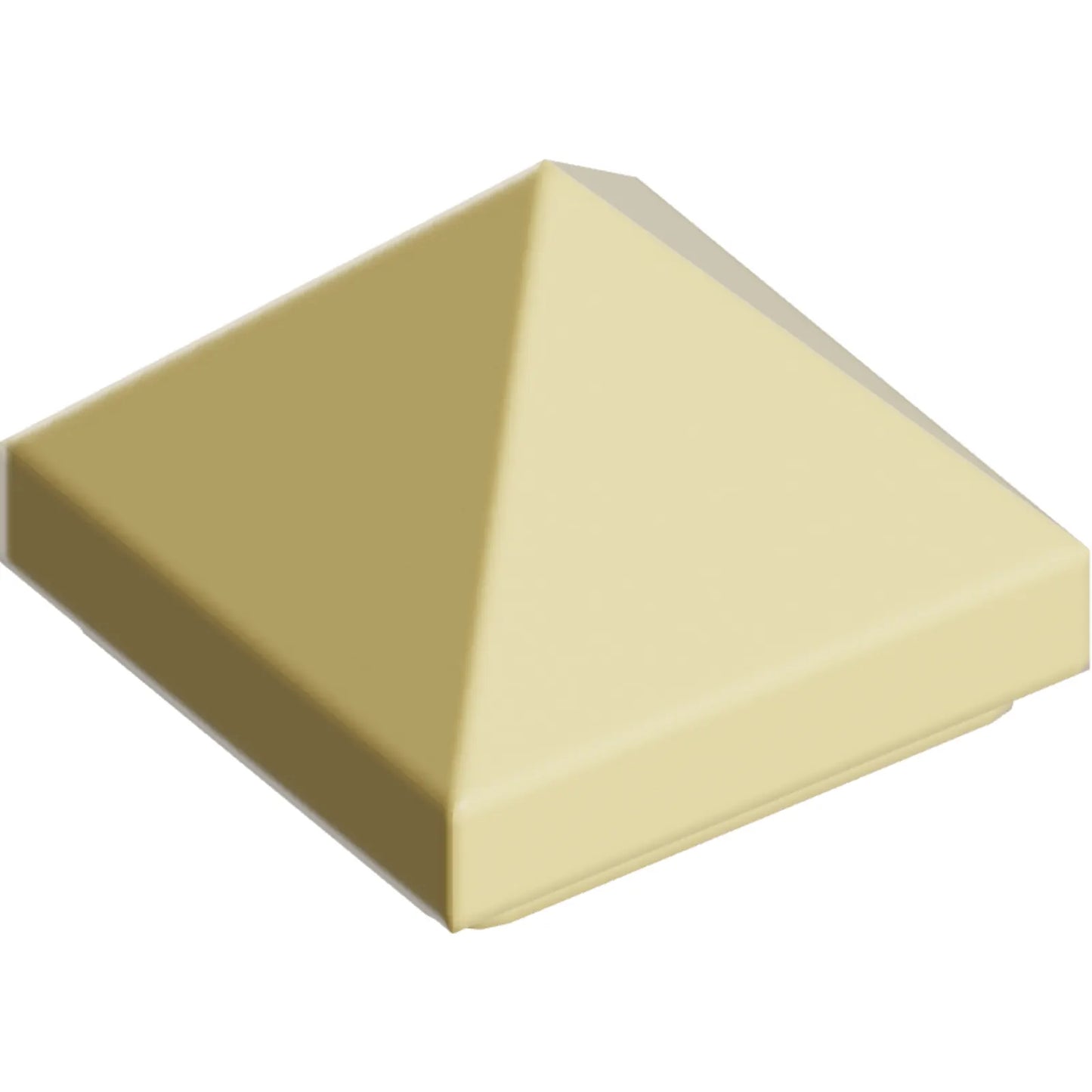 Part 22388 - Slope 45 1 x 1 x 2/3 Quadruple Convex Pyramid