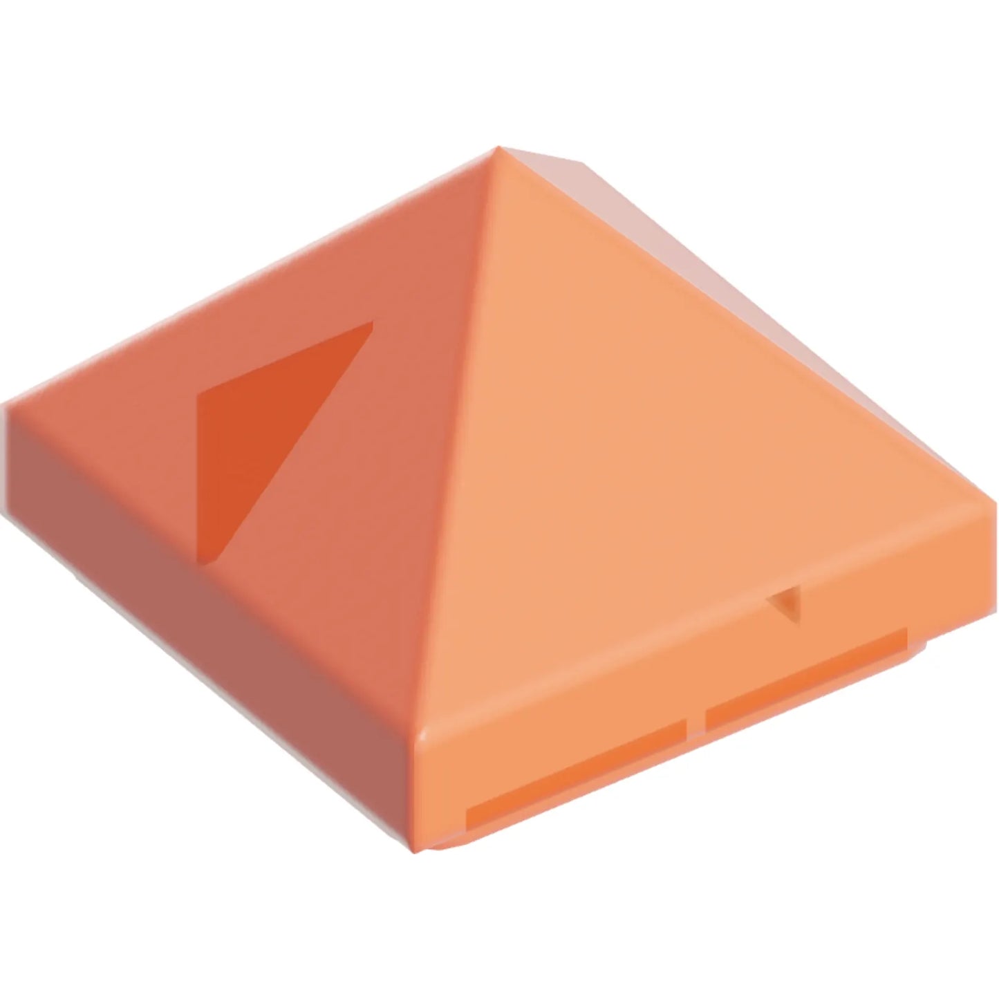 Part 22388 - Slope 45 1 x 1 x 2/3 Quadruple Convex Pyramid