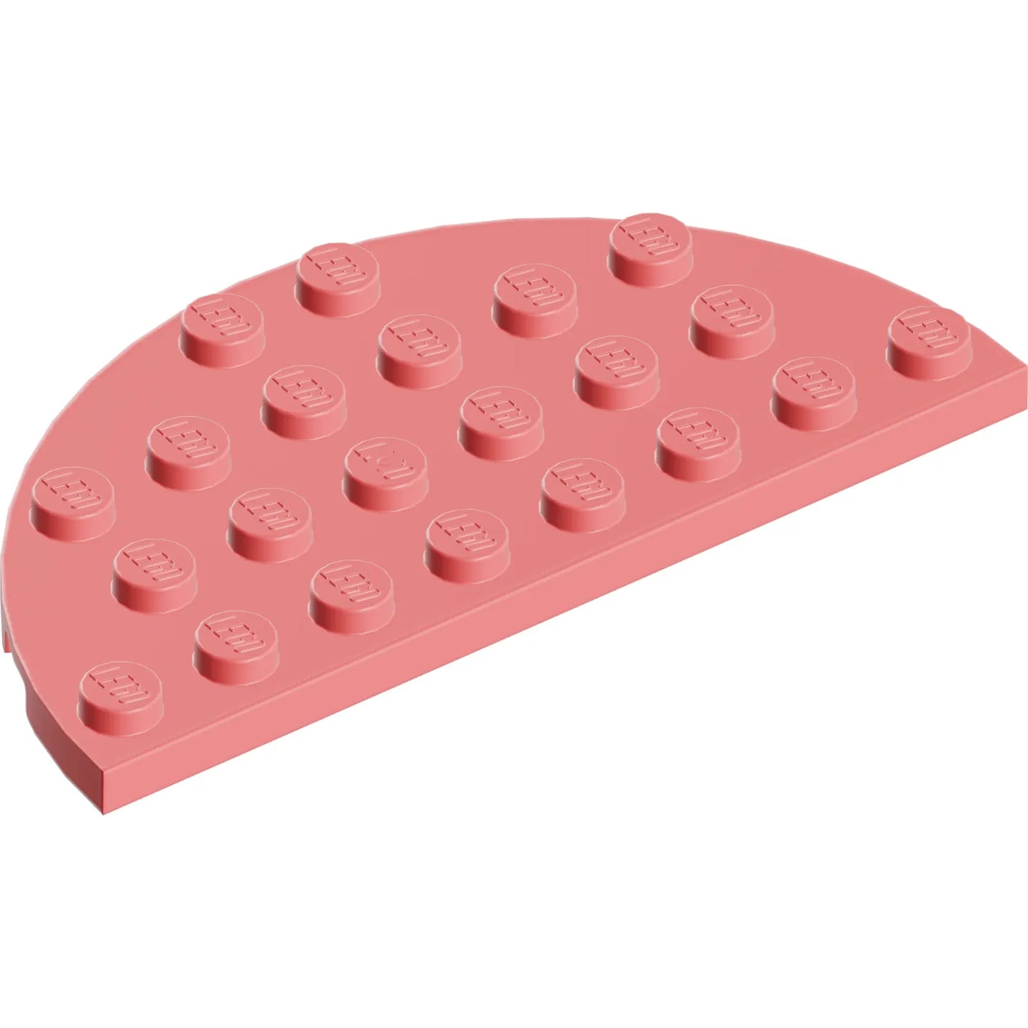 Part 22888 - Plate, Round Half 4 x 8