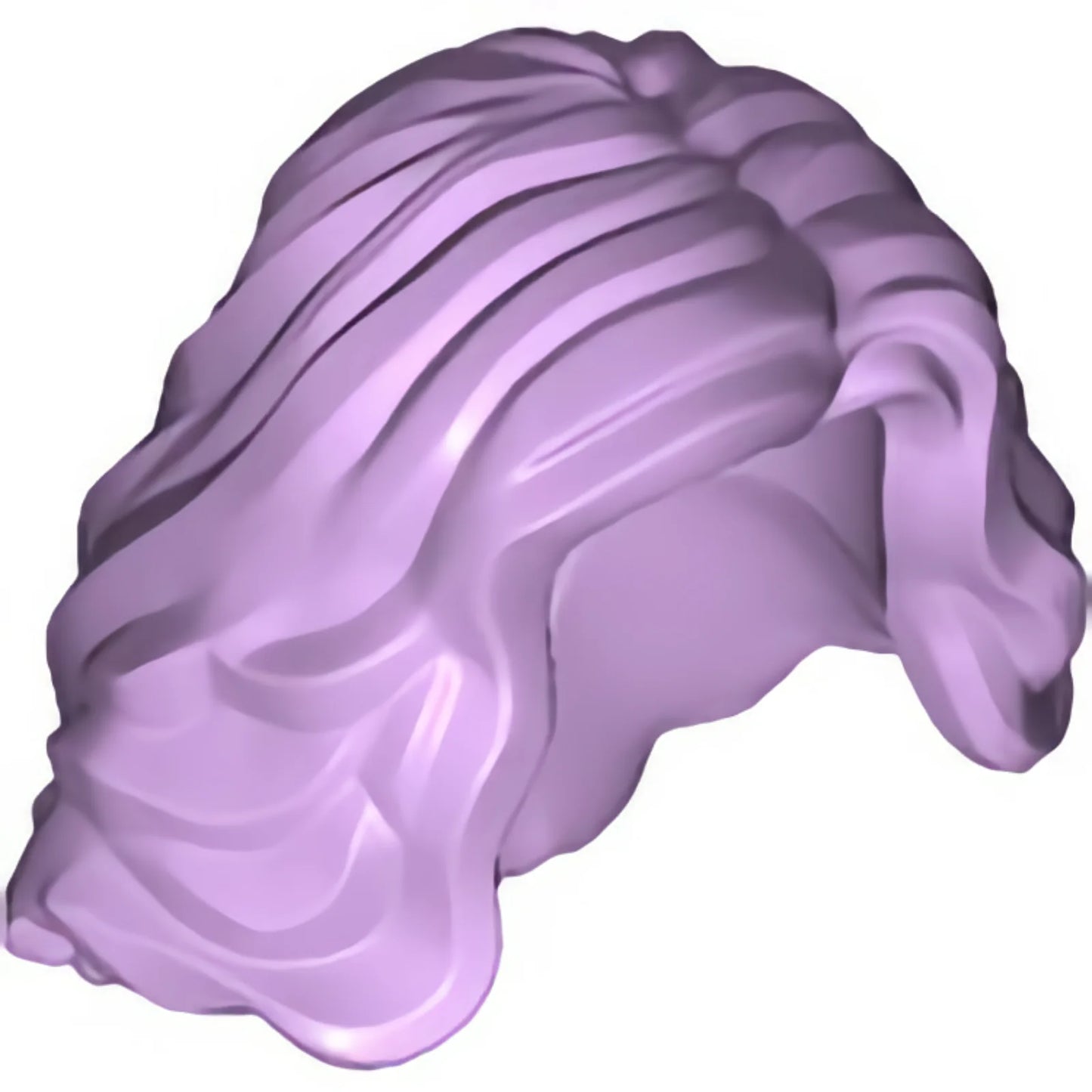 Part 23187 - Minifigure, Hair Female Mid-Length Wavy