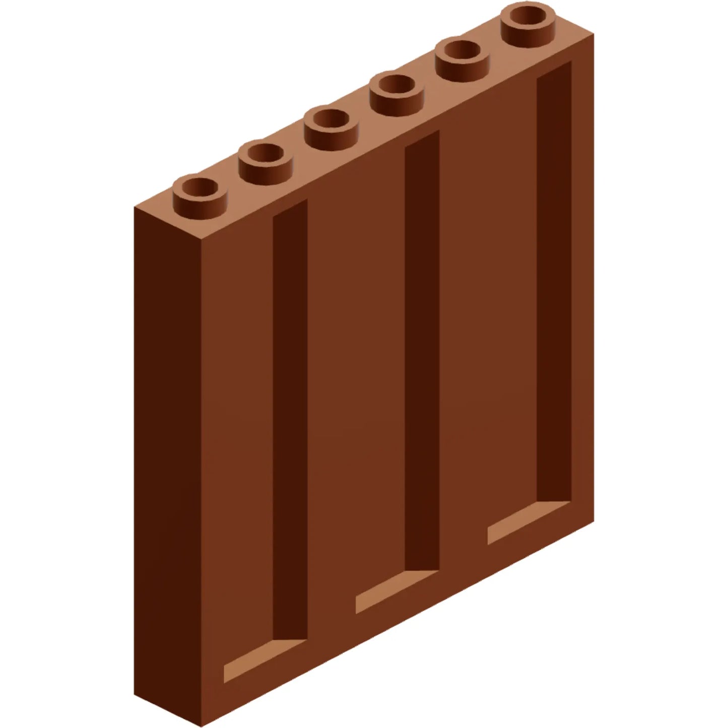 Part 23405 - Panel 1 x 6 x 5 with Corrugated Profile