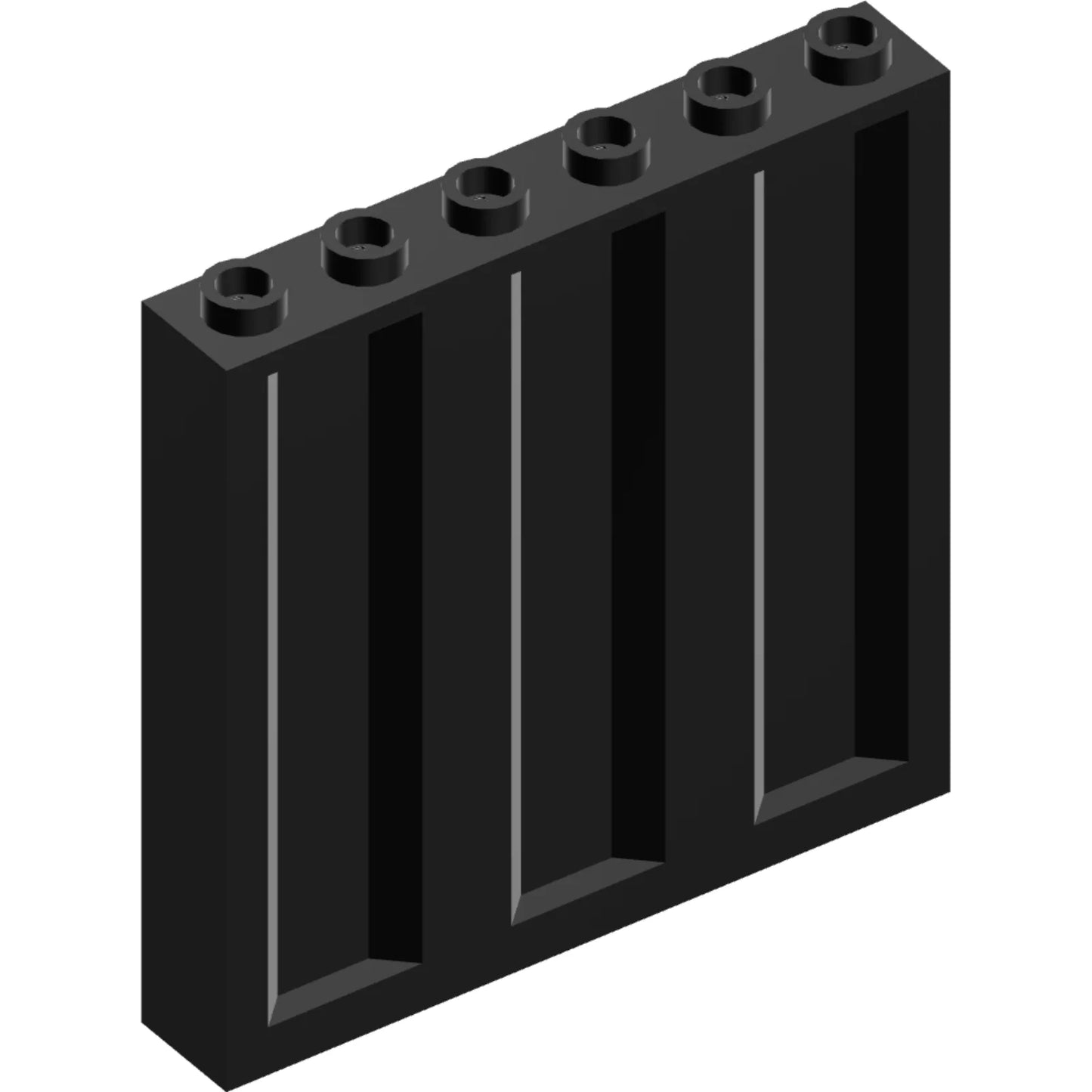 Part 23405 - Panel 1 x 6 x 5 with Corrugated Profile