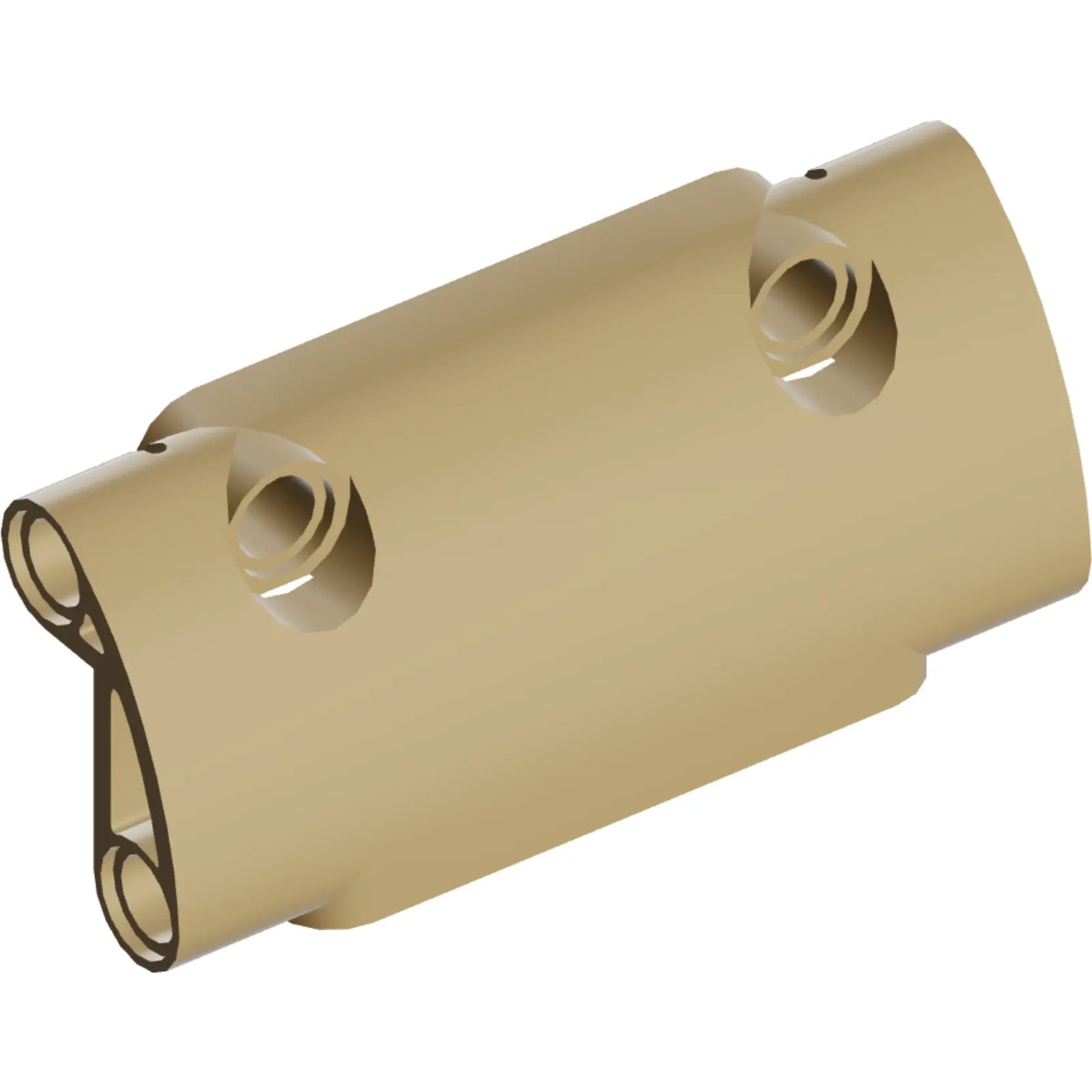 Part 24119 - Technic, Panel Curved 7 x 3 with 2 Pin Holes through Panel Surface