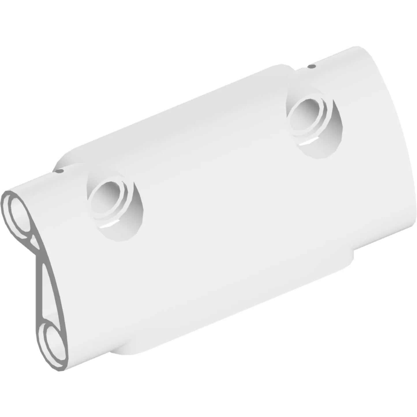 Part 24119 - Technic, Panel Curved 7 x 3 with 2 Pin Holes through Panel Surface