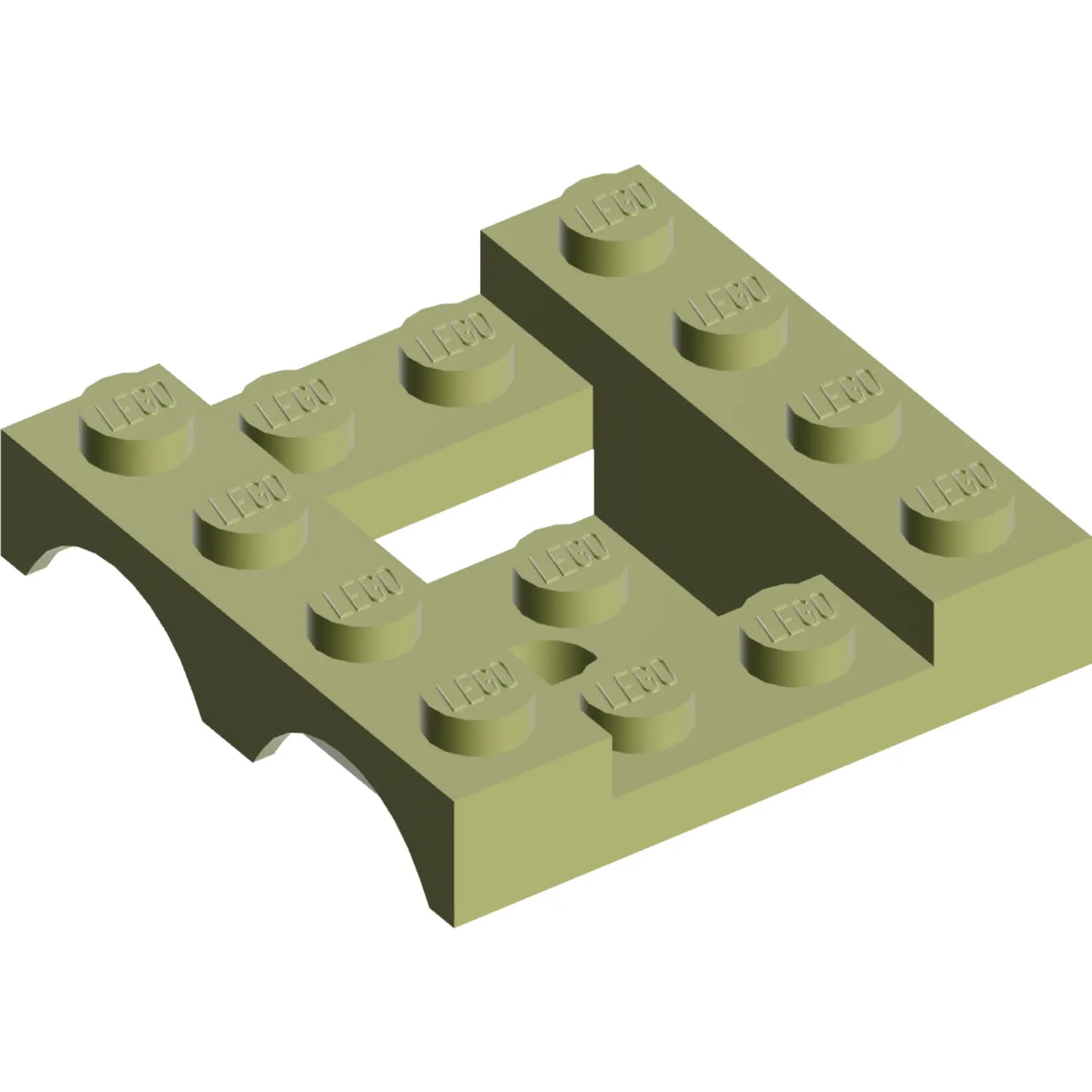 Part 24151 - Vehicle, Mudguard 4 x 4 x 1 1/3 Double